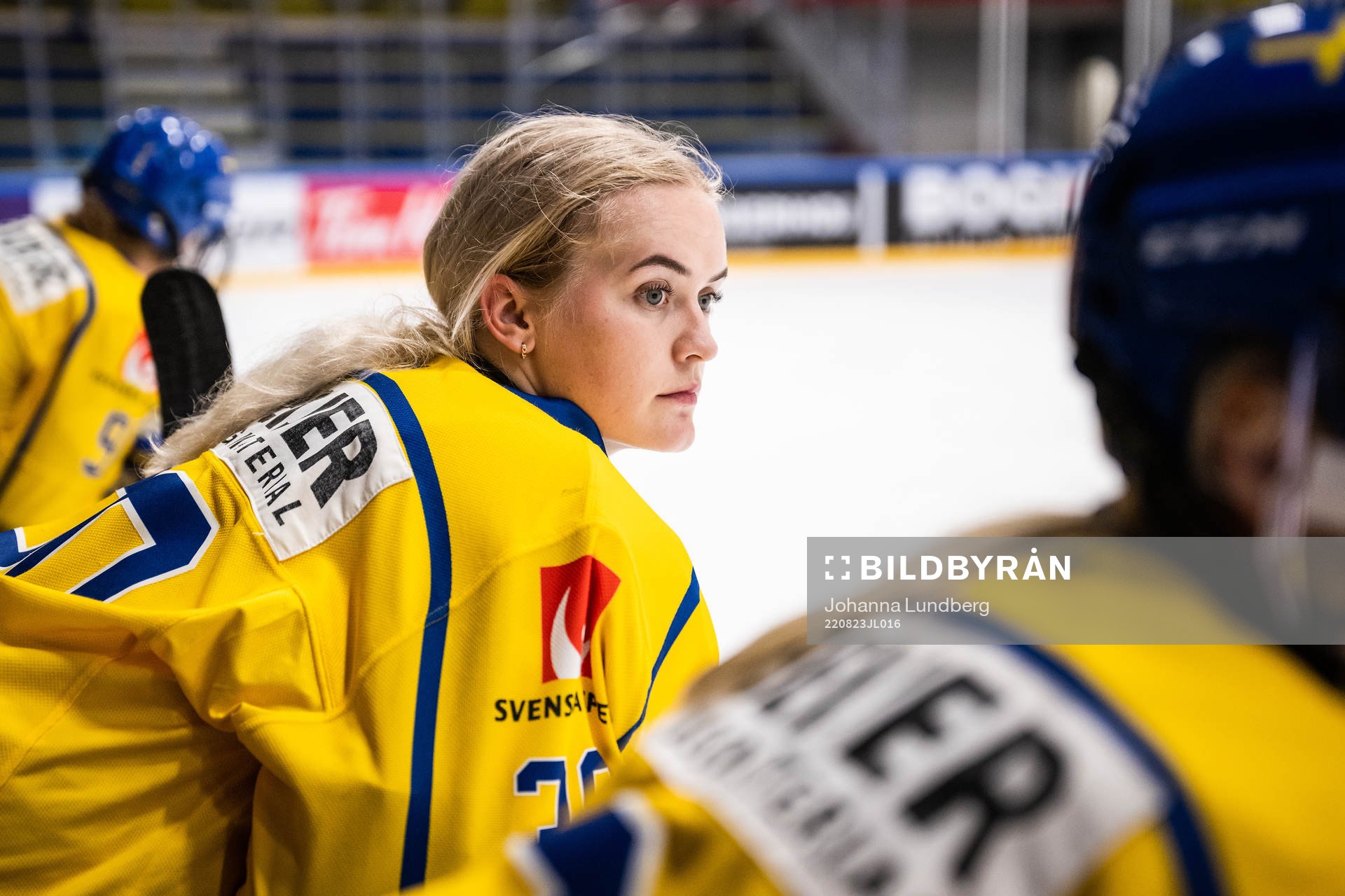 goaltender Emma Söderberg of Sweden