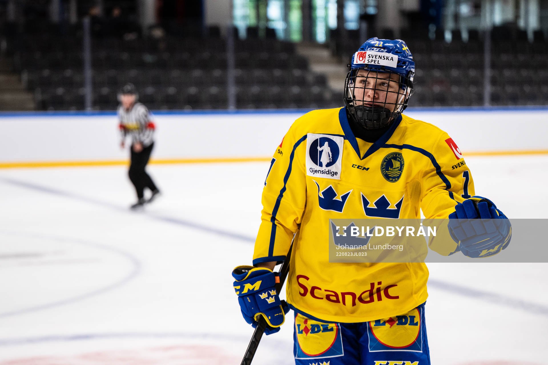 Josefin Bouveng of Sweden celebrates at a penalty shoot out