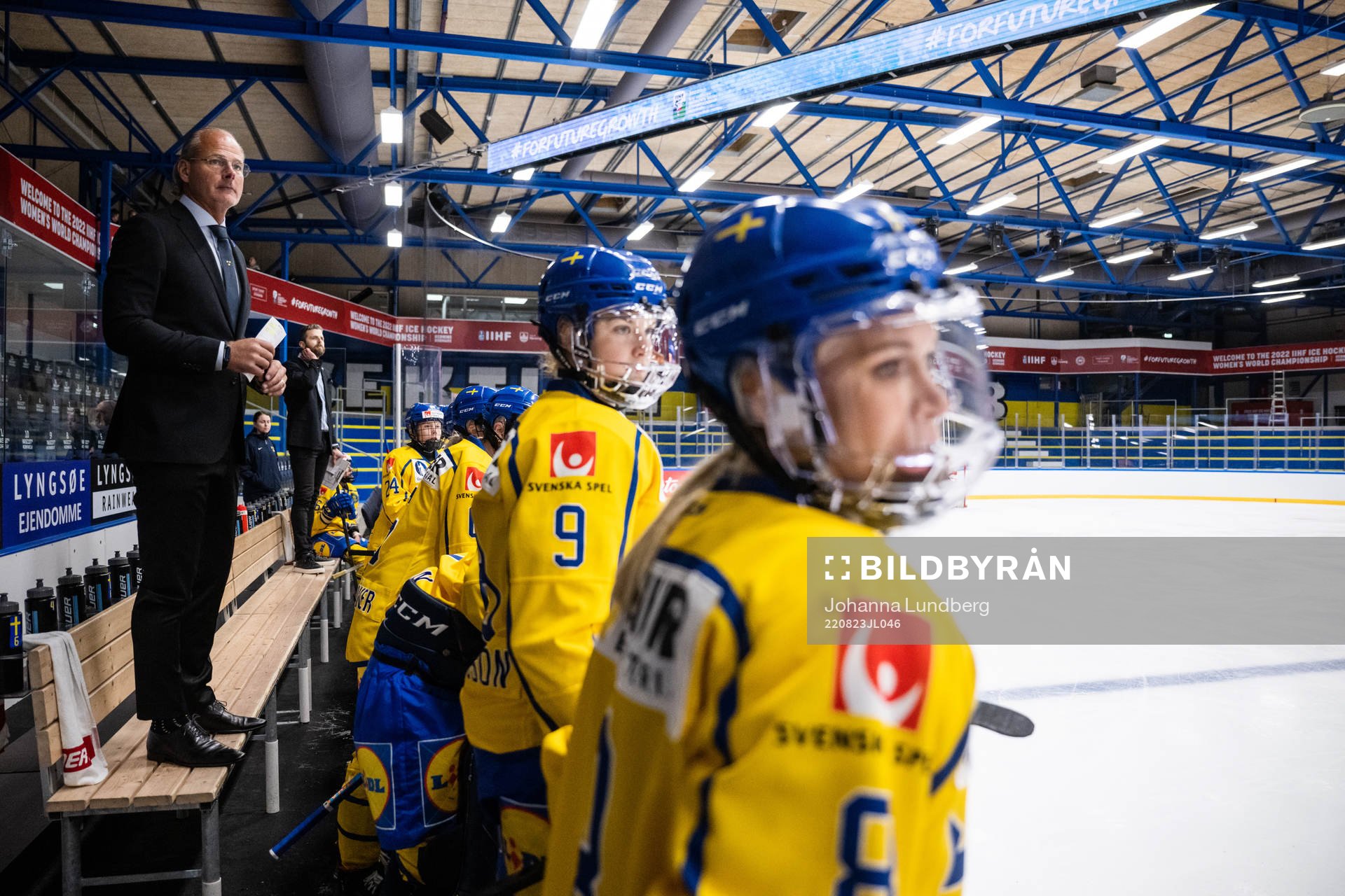 Andreas Spångberg, assistant coach of Sweden