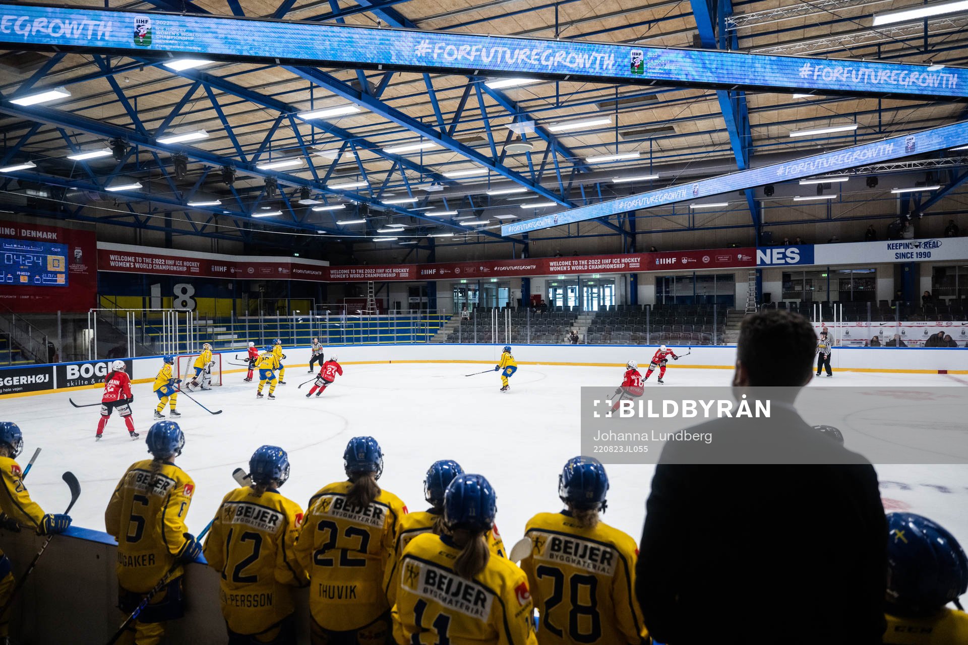 General view over Kvik arena