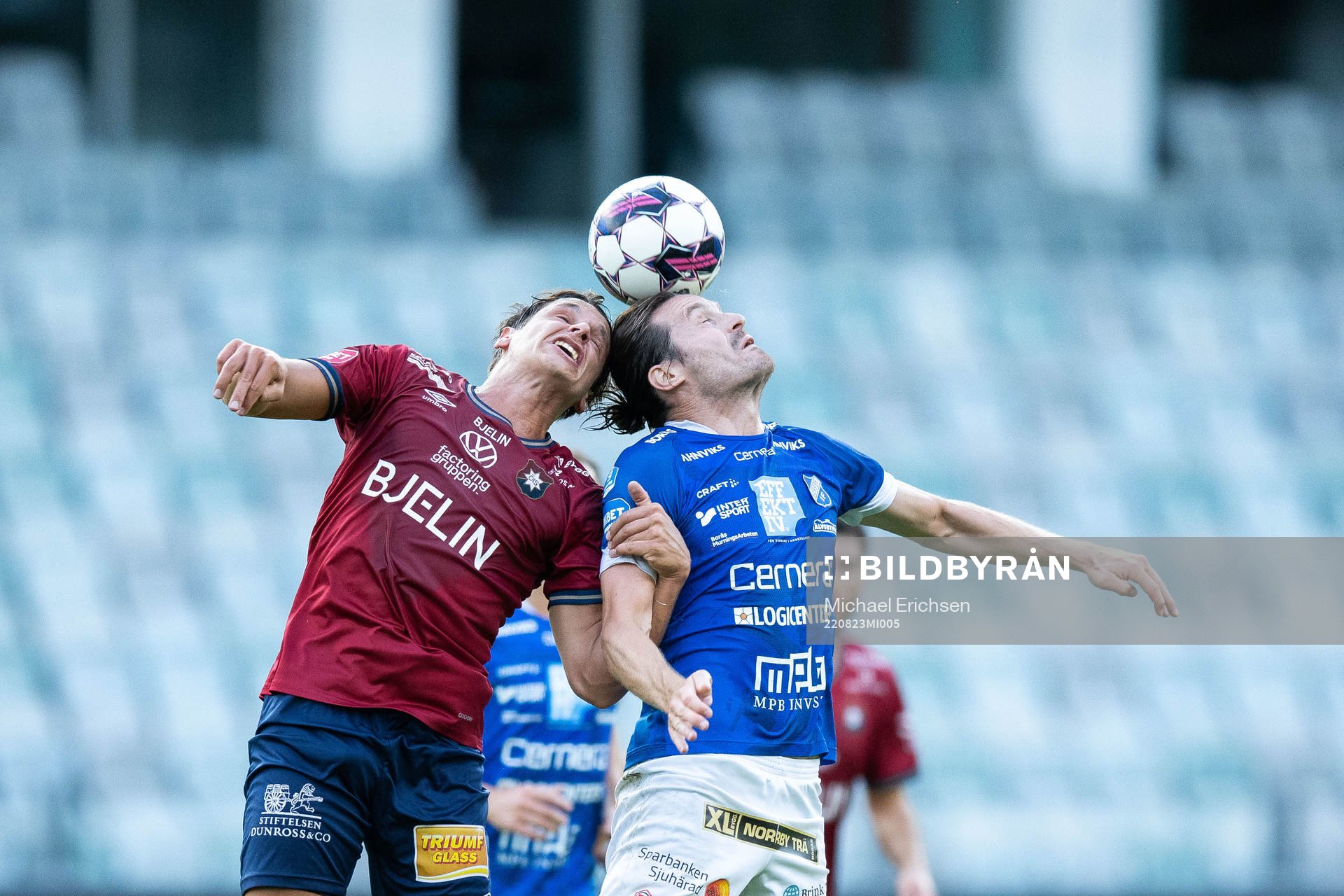 Örgrytes Kevin Ackermann och Norrbys Nino Osmanagic