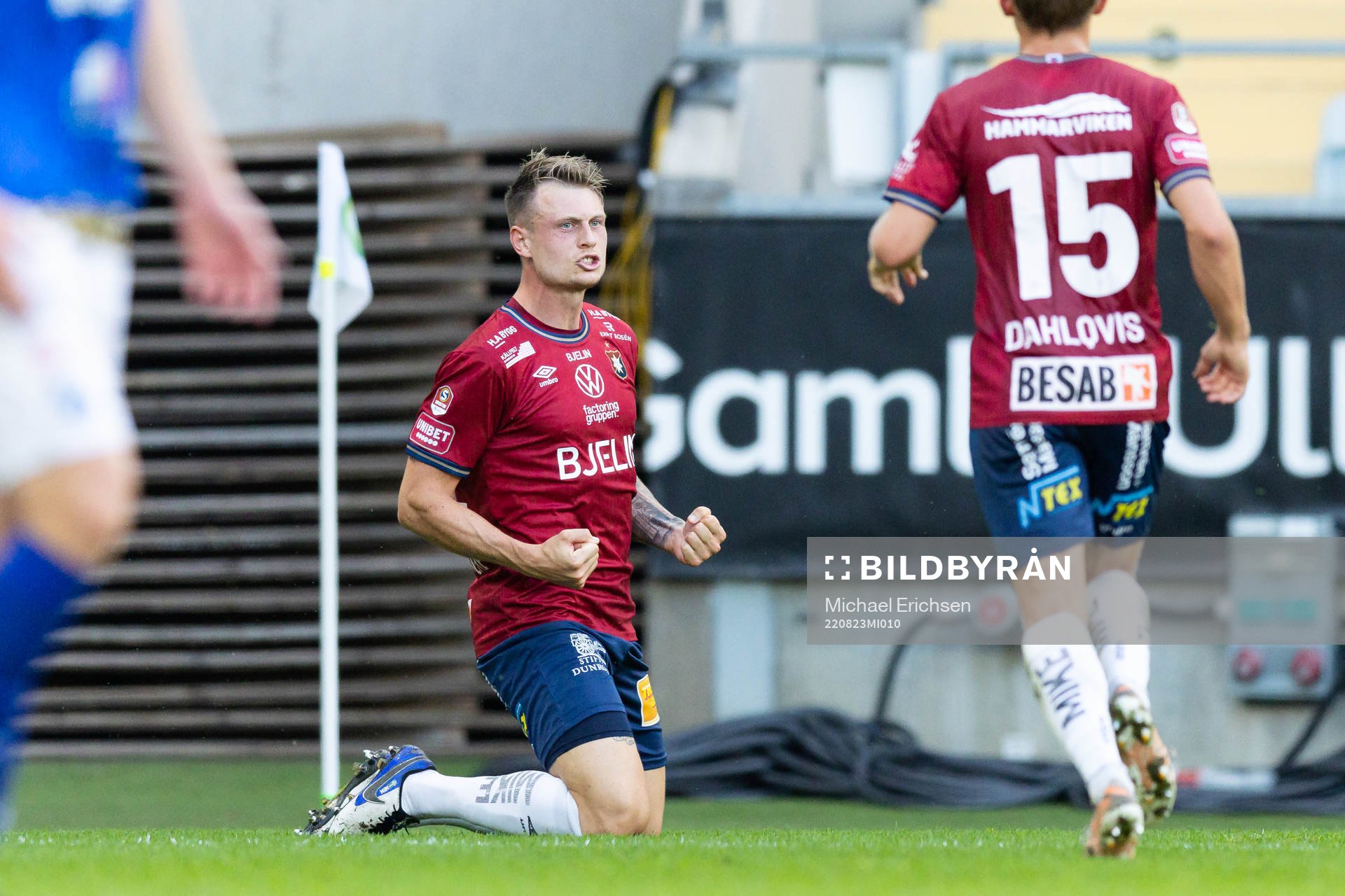 Örgrytes Marcus Haglind Sangré jublar