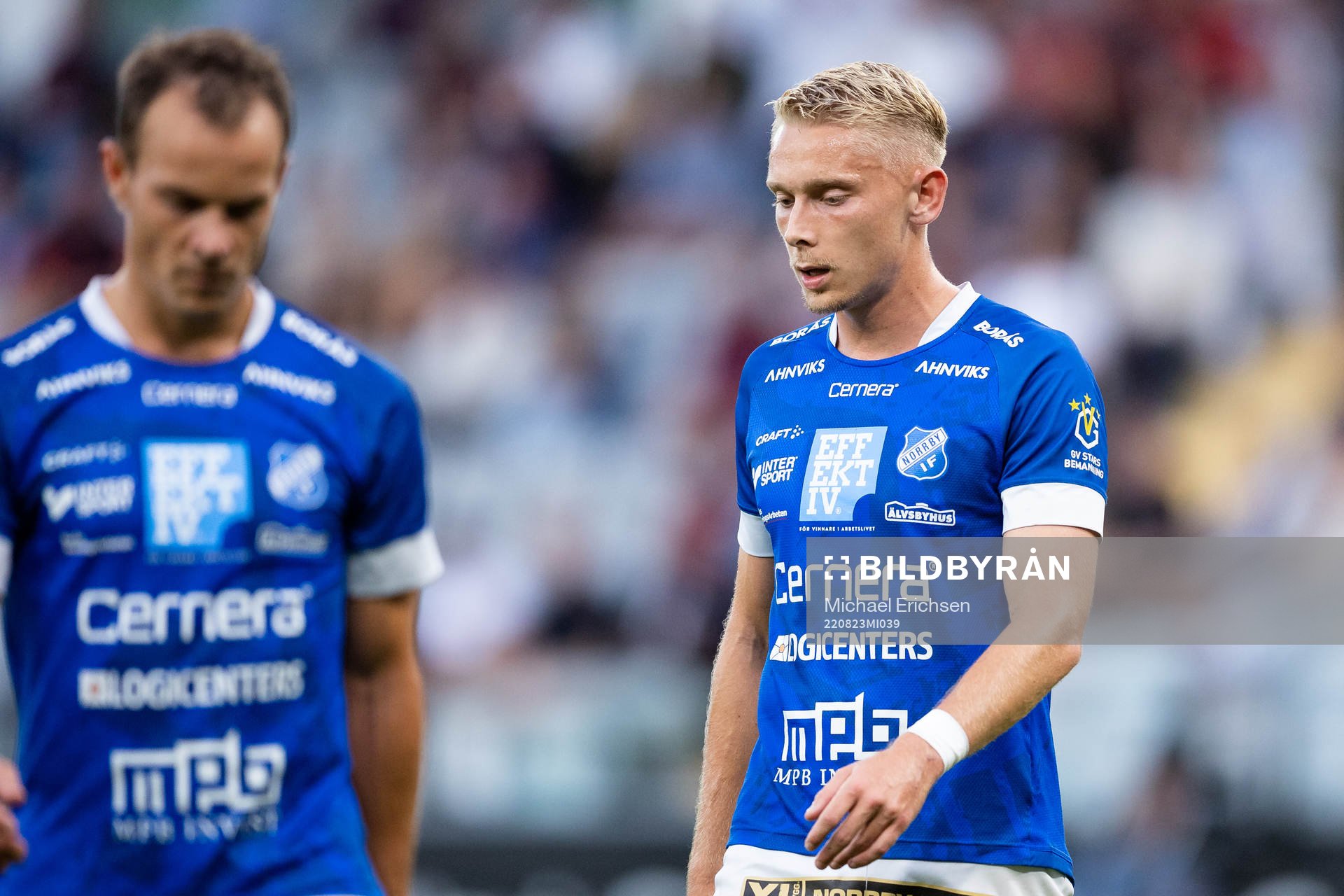 Norrbys Johan Brannefalk deppar