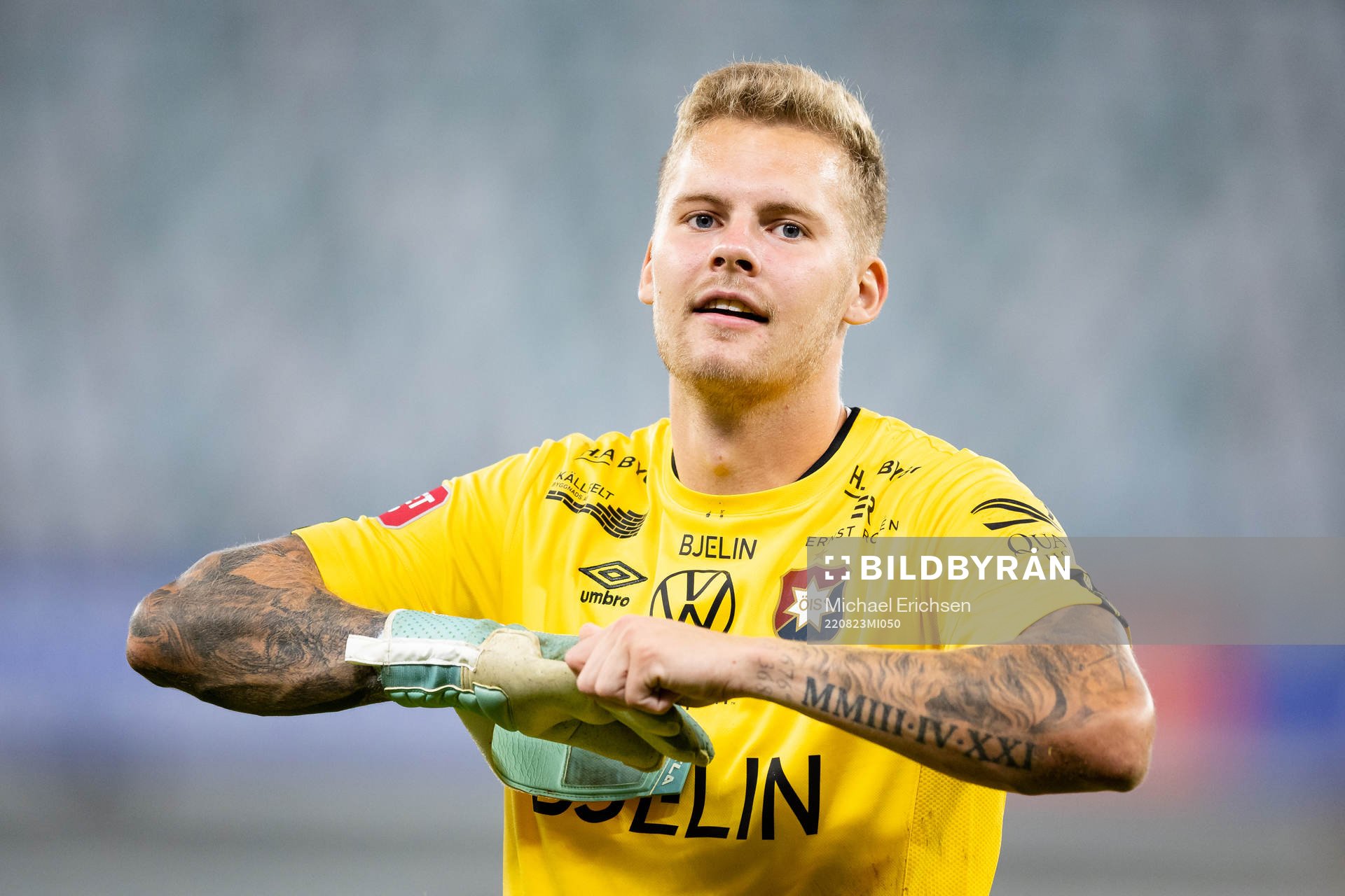 Örgrytes målvakt Robin Wallinder