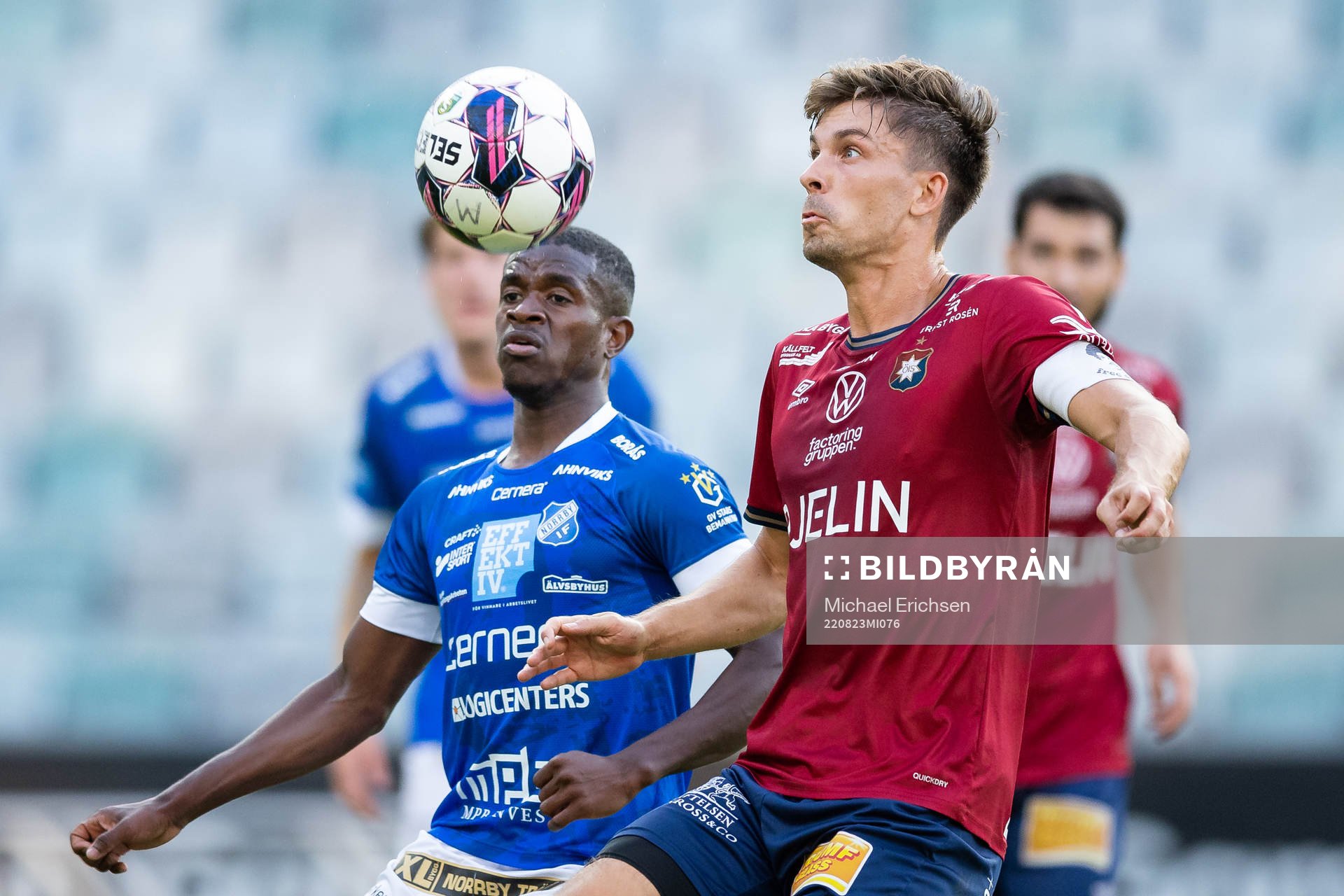 Norrbys Jaheem Burke och Örgrytes Daniel Paulson