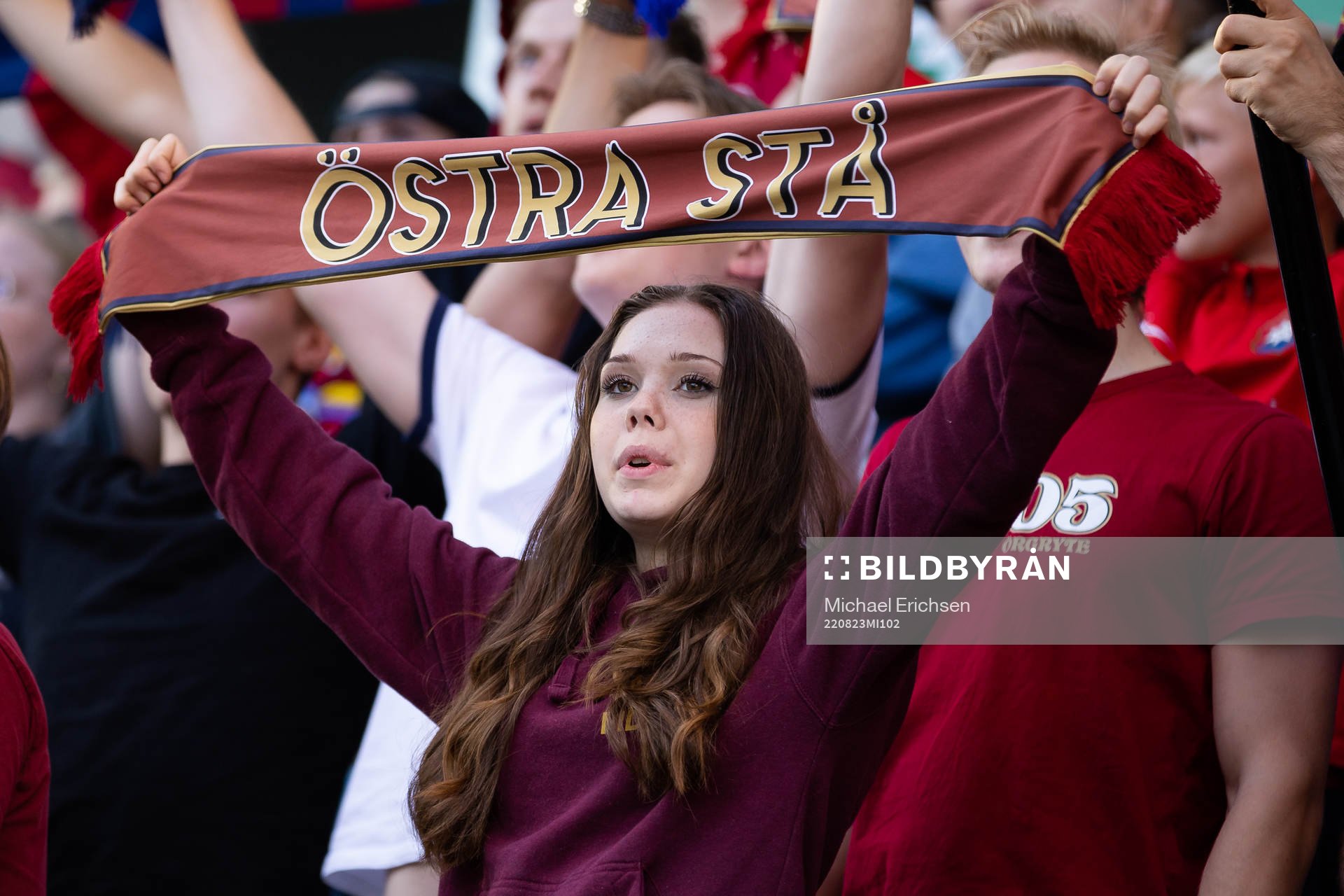 En Örgryte supporter