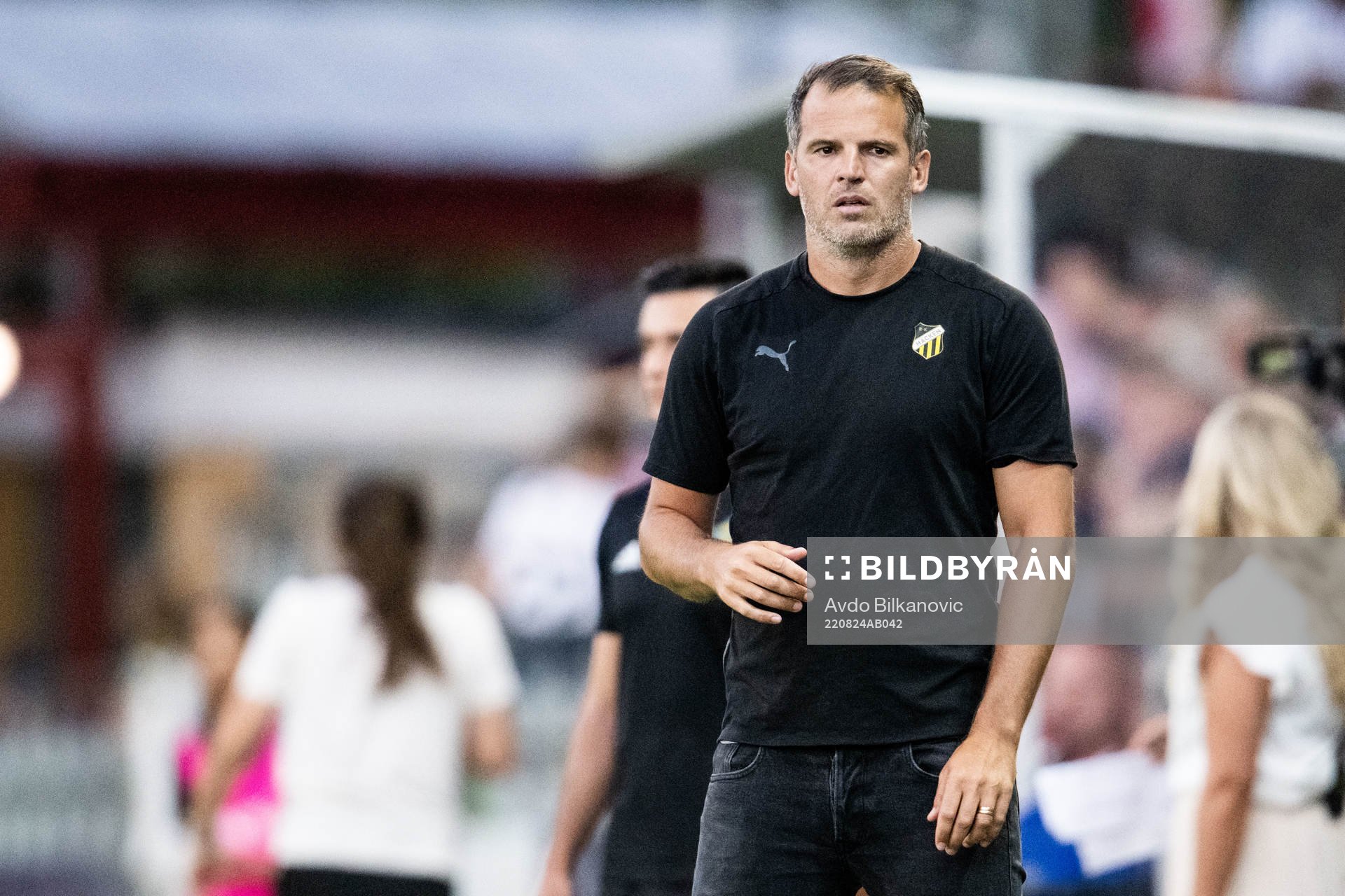 Häckens tränare Robert Vilahamn