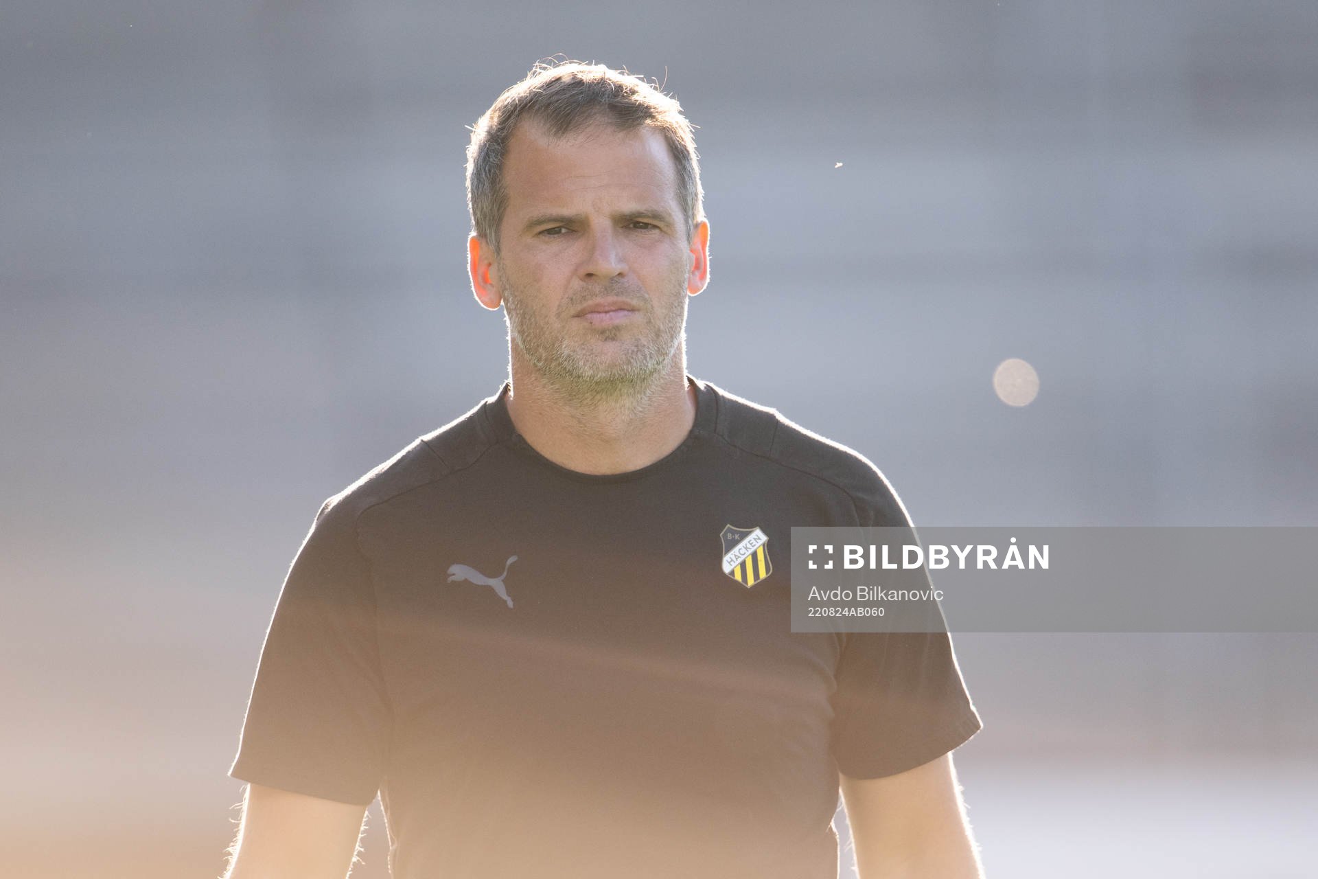 Häckens Häckens tränare Robert Vilahamn