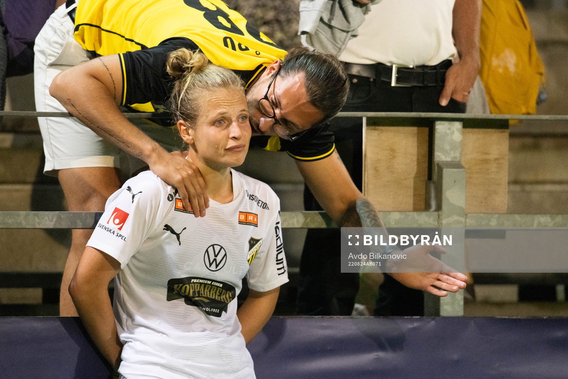 Häckens Anna Anvegård deppar
