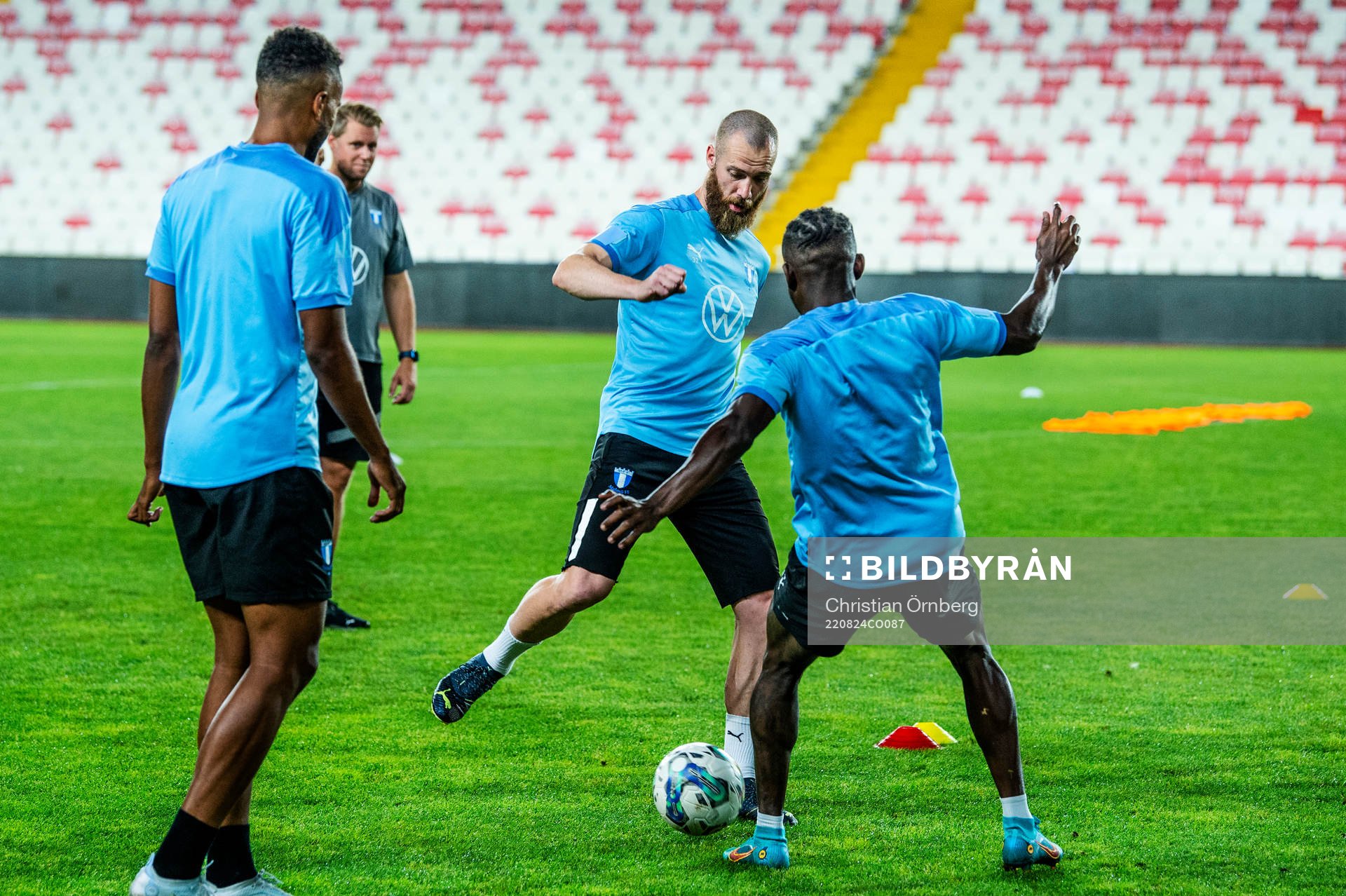 Jo Inge Berget and Mohamed Buya Turay