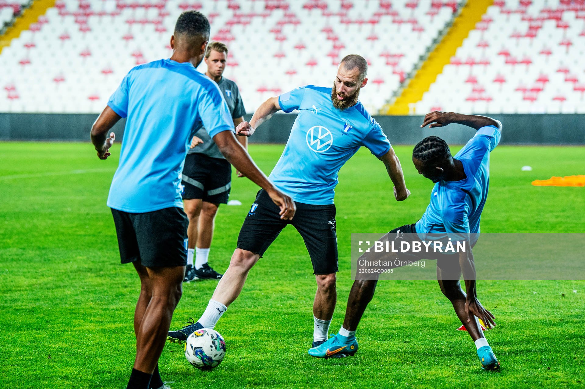 Jo Inge Berget and Mohamed Buya Turay