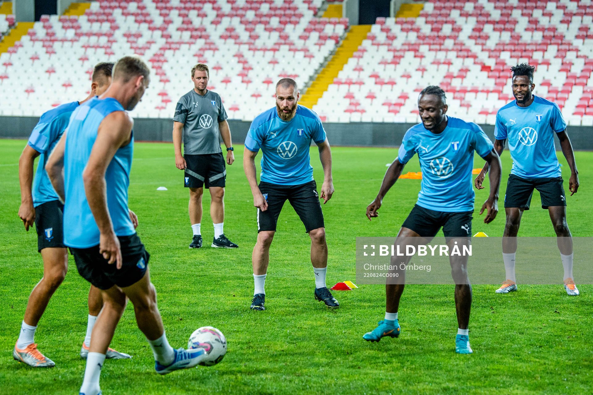 Jo Inge Berget and Mohamed Buya Turay