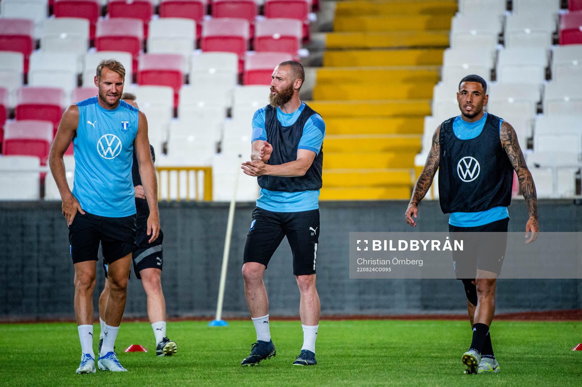 Ola Toivonen, Jo Inge Berget and Sergio Pena
