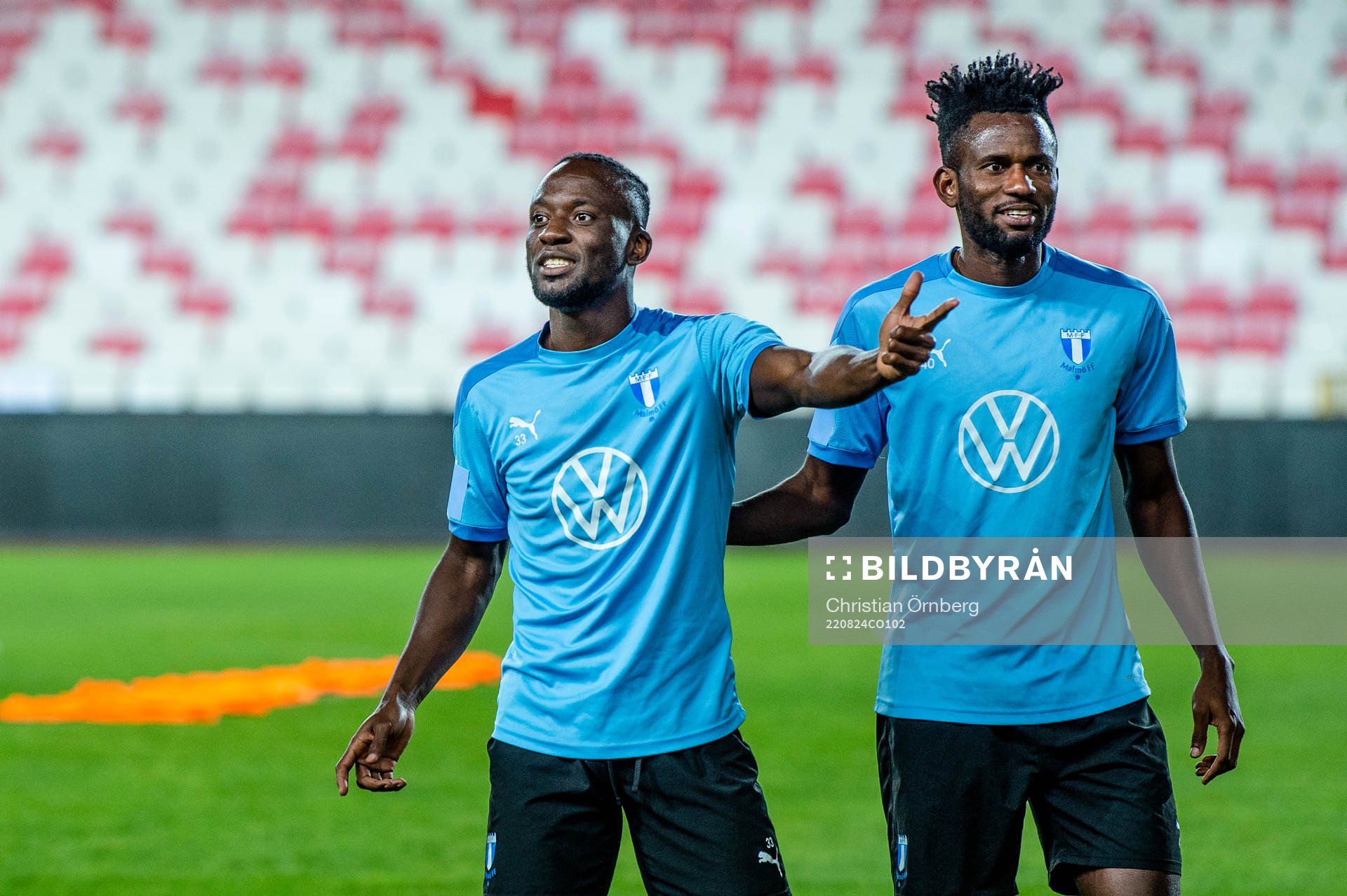 Mohamed Buya Turay and Emmanuel Lomotey