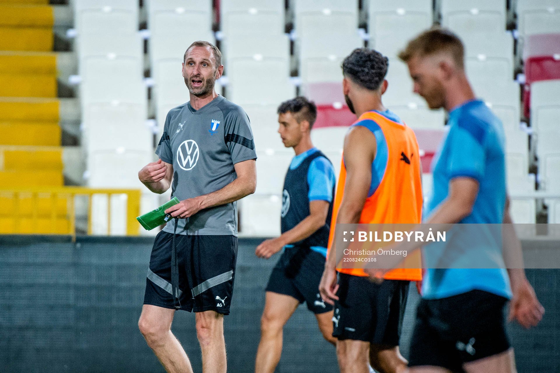 Head coach and sport director Andreas Georgson