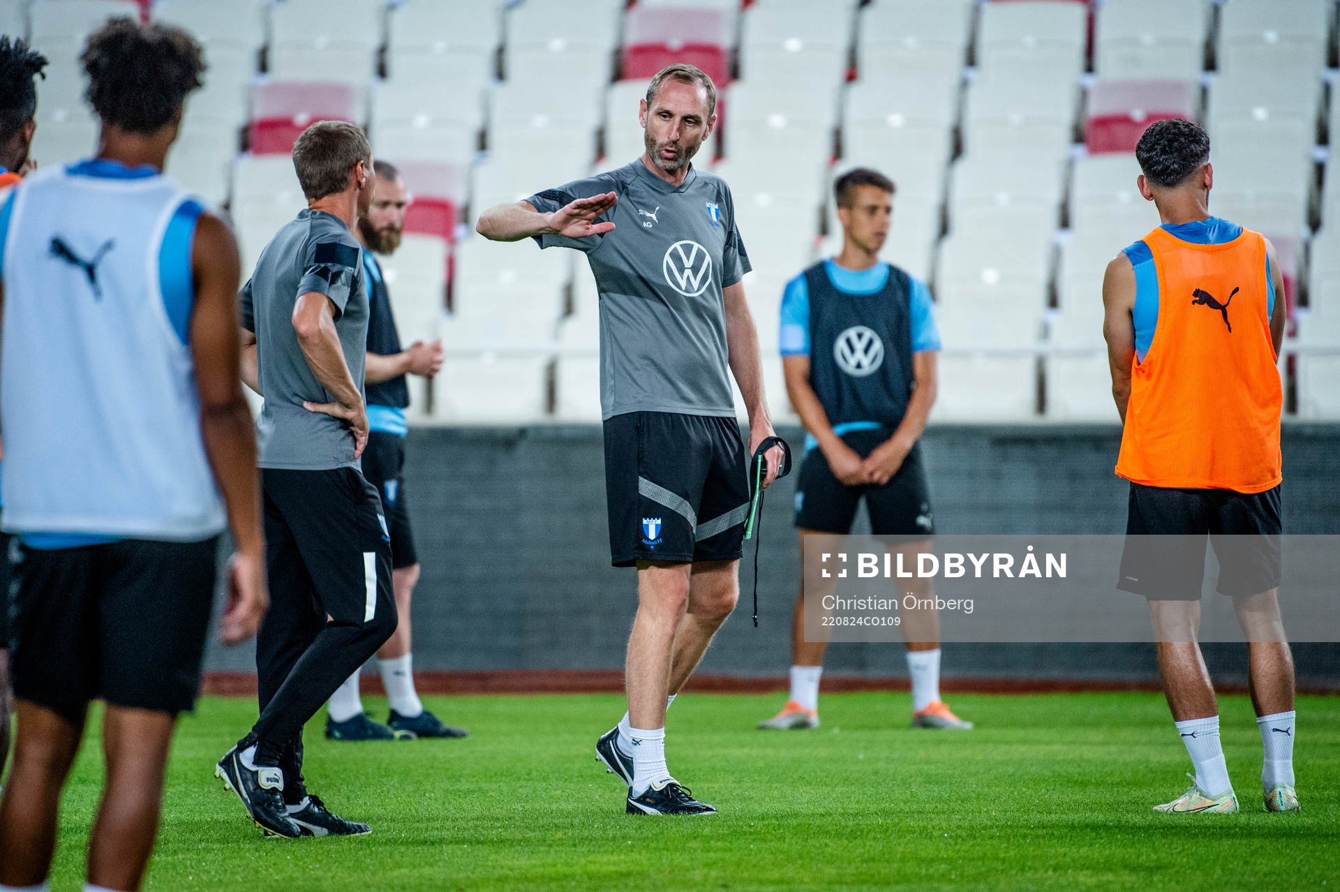 Head coach and sport director Andreas Georgson
