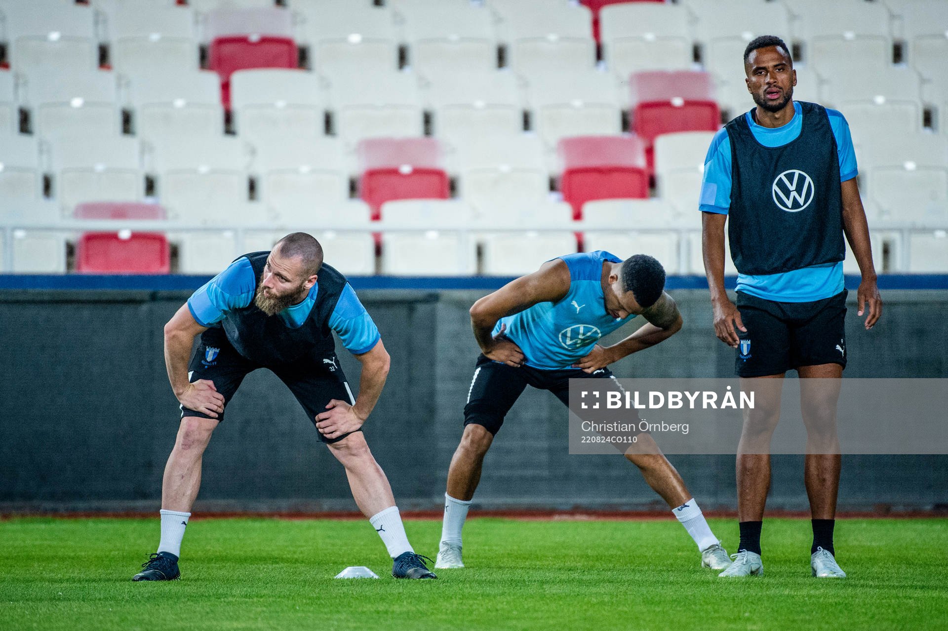 Jo Inge Berget, Martin Olsson and Isaac Kiese Thelin