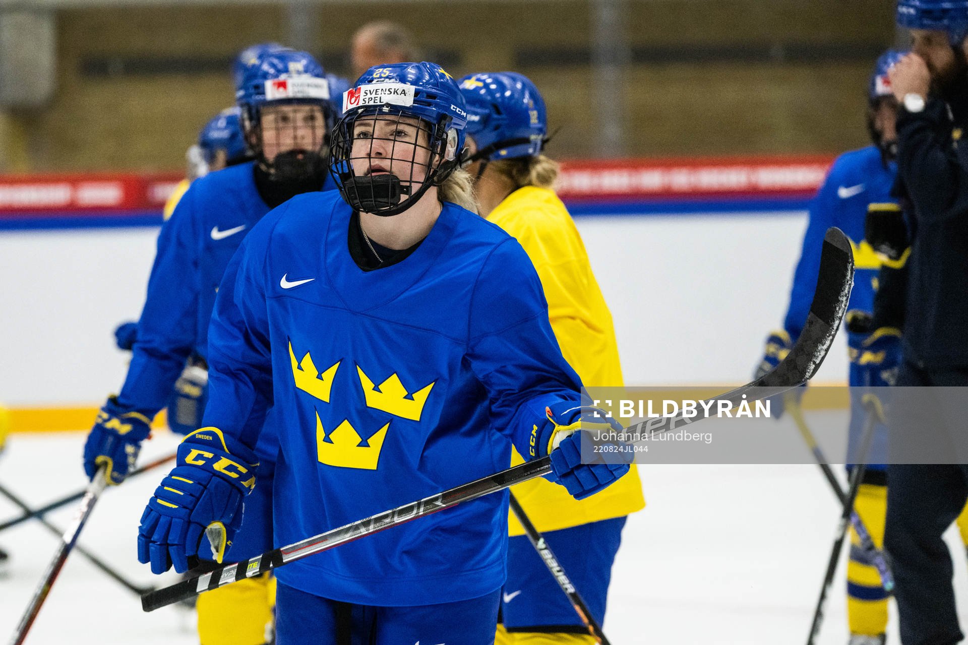 Lina Ljungblom of the Swedish women's national ice hockey