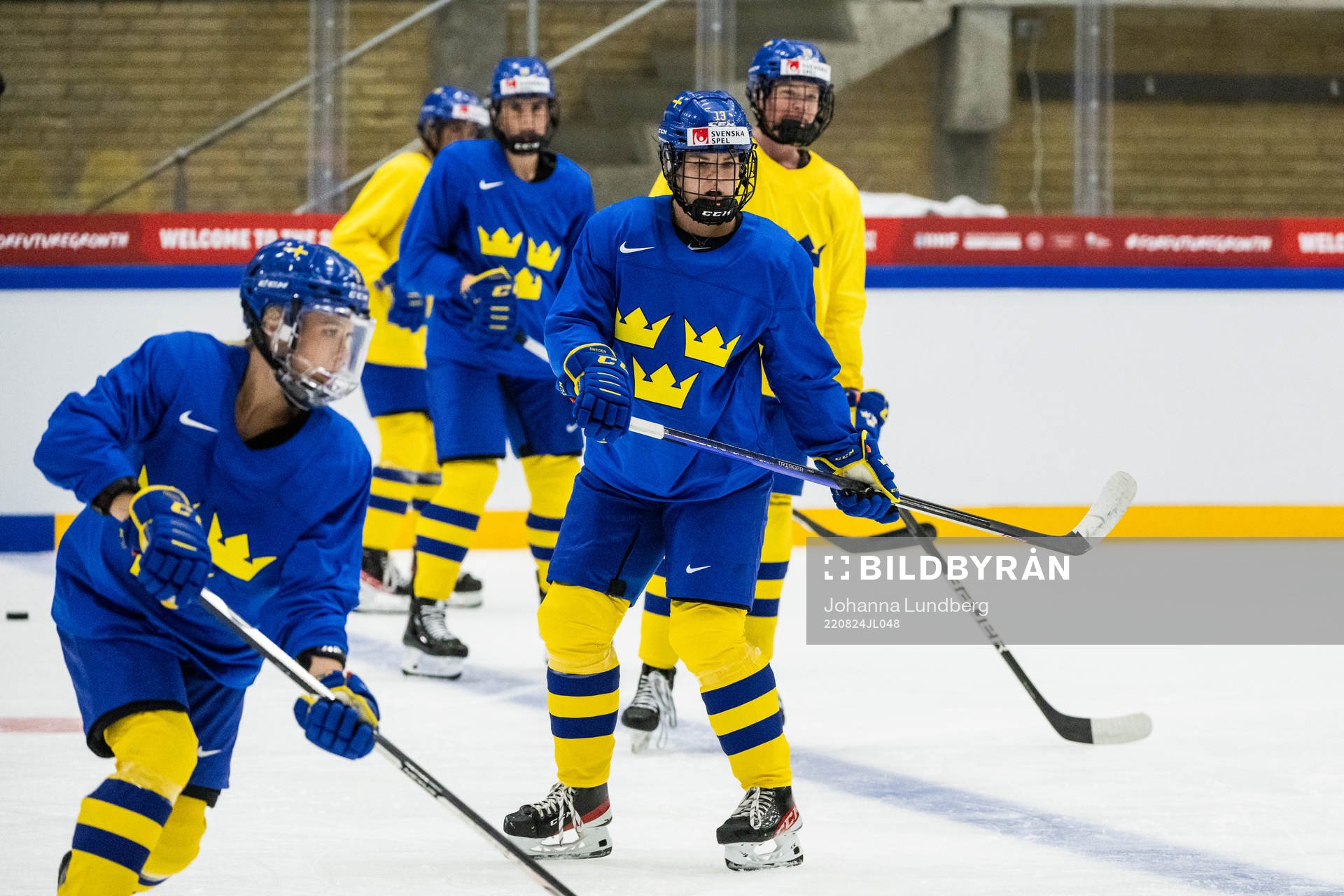 Emma Murén of the Swedish women's national ice hockey team