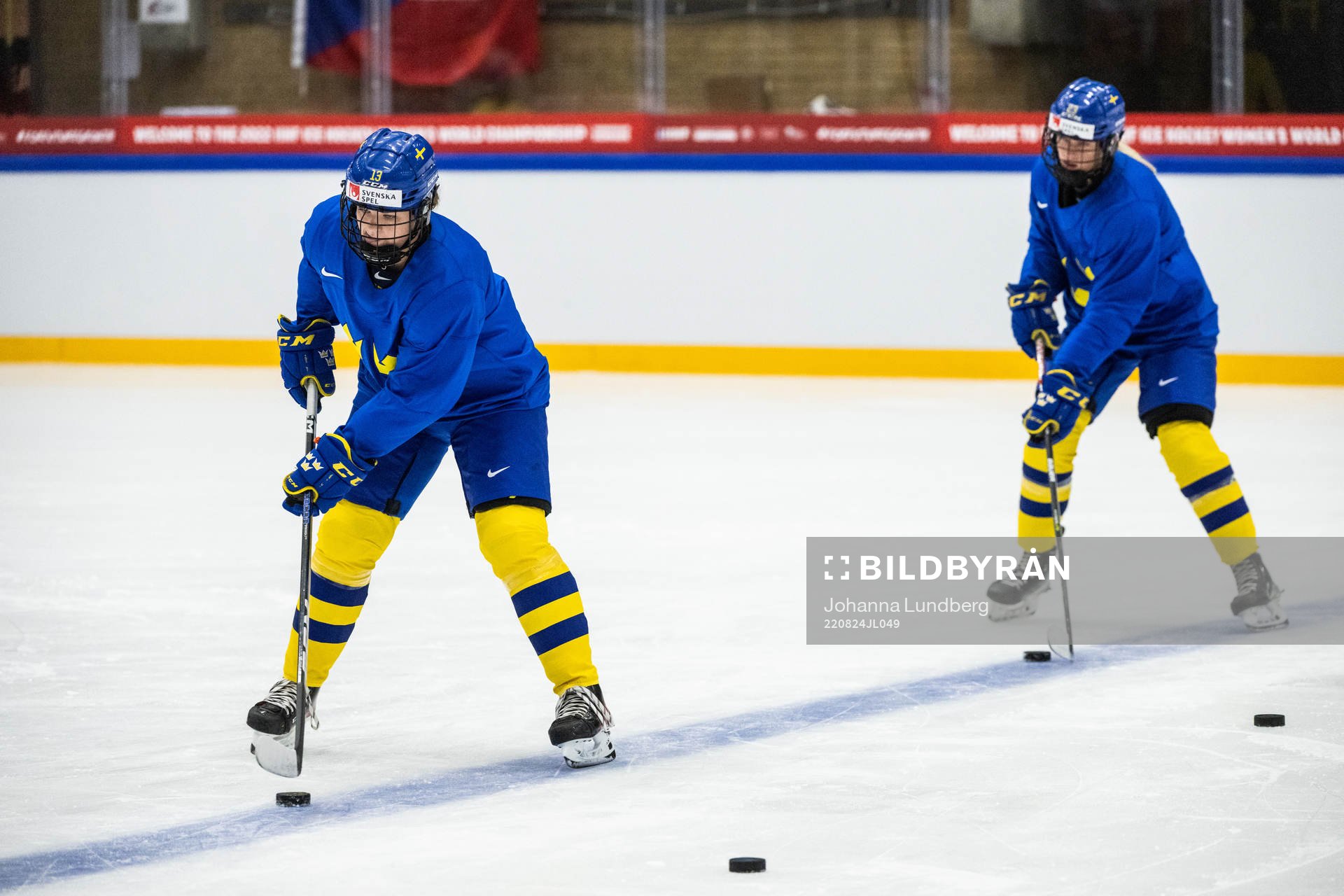 Emma Murén of the Swedish women's national ice hockey team
