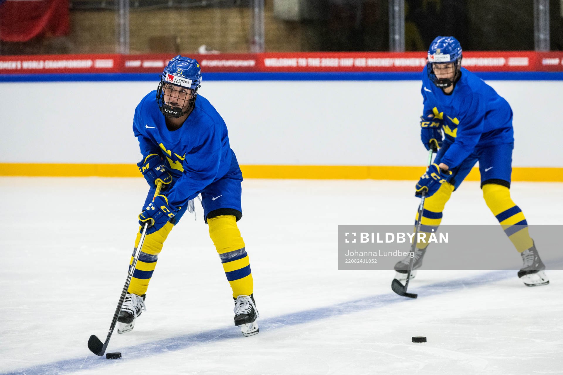 Celine Tedenby of the Swedish women's national ice hockey