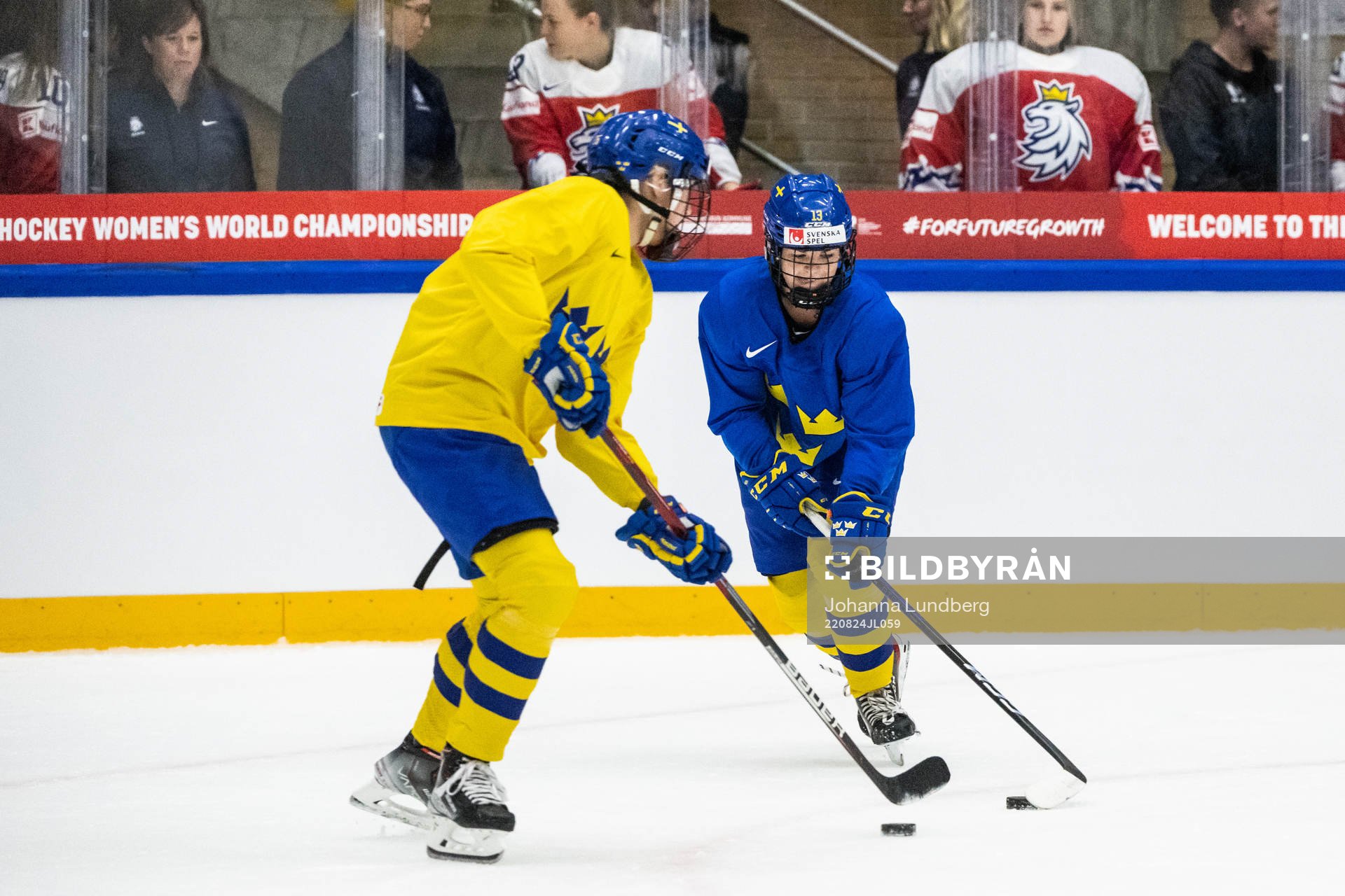 Emma Murén of the Swedish women's national ice hockey team