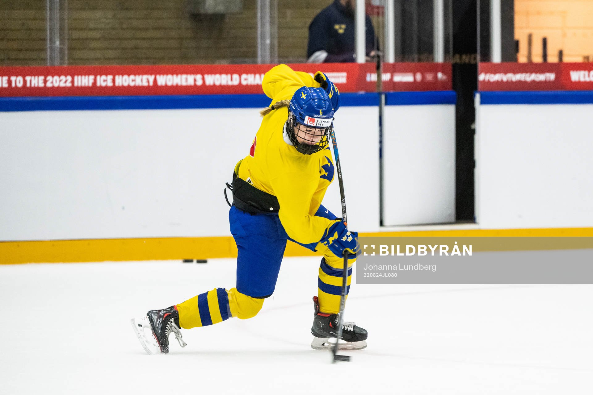 Mira Jungåker of the Swedish women's national ice hockey
