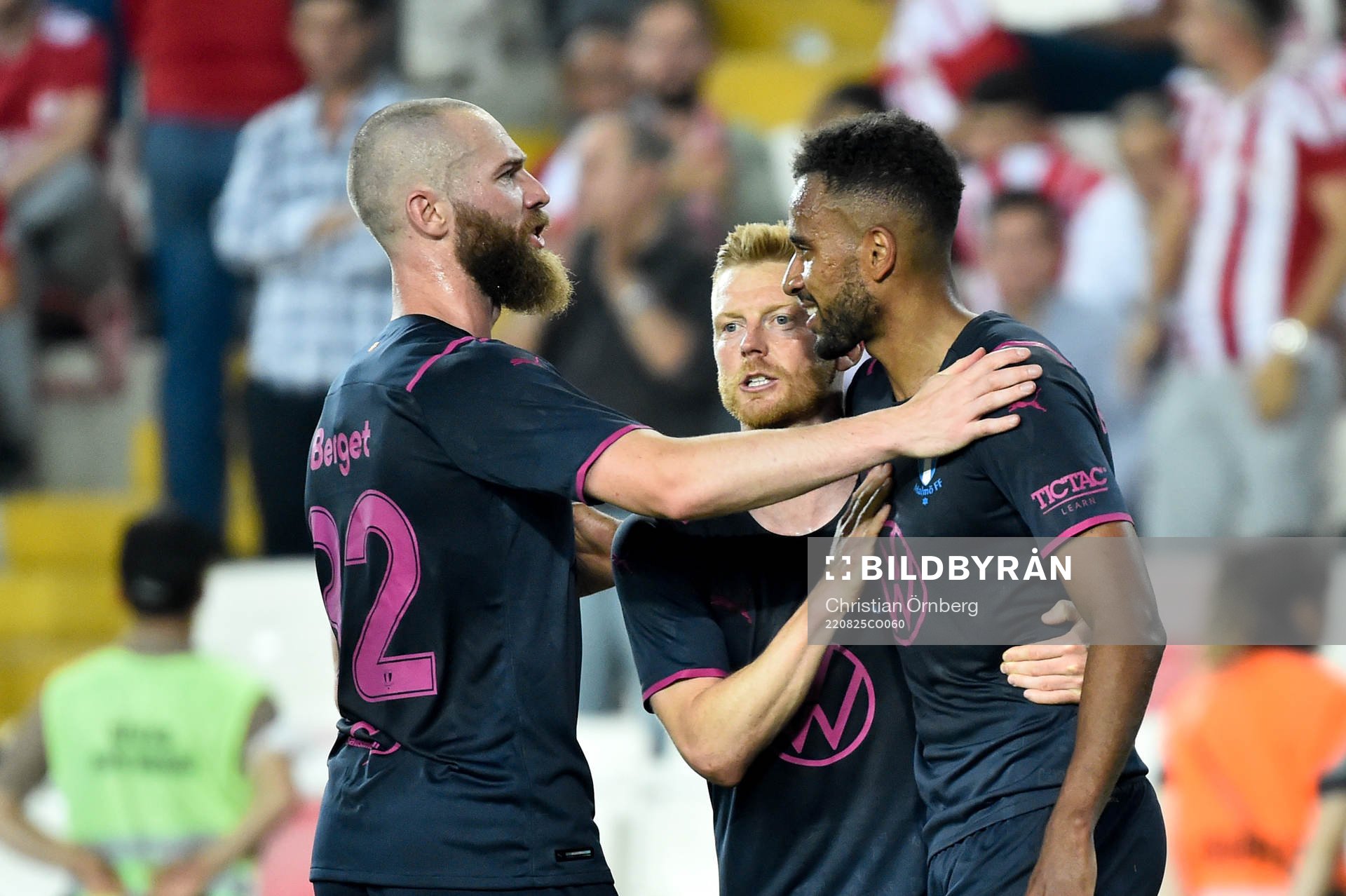 Jo Inge Berget, Anders Christiansen and Isaac Kiese Thelin