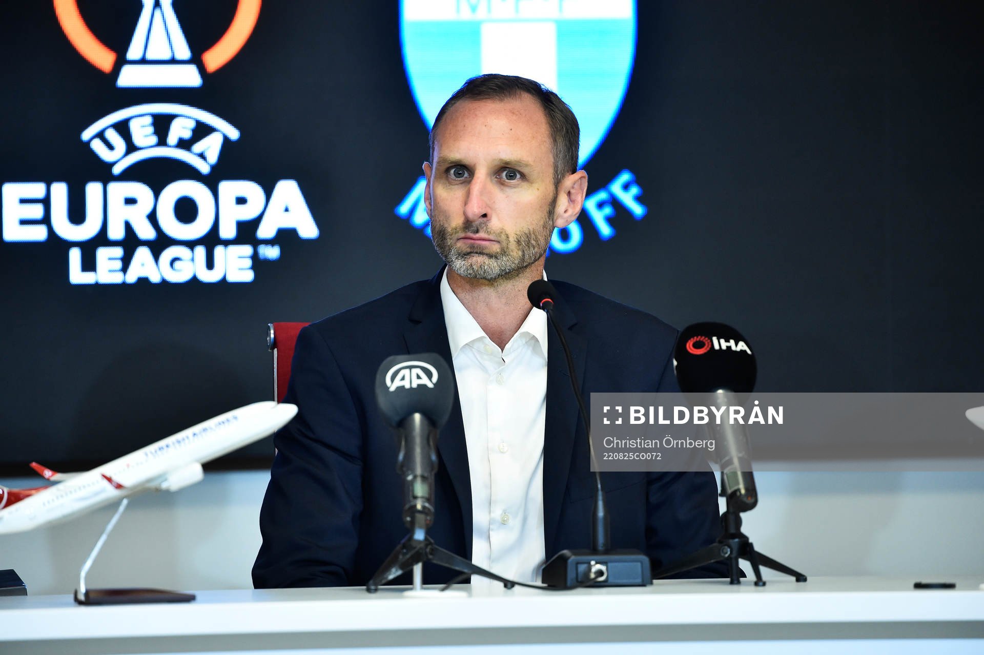 Head coach and sport director Andreas Georgson of Malmö FF