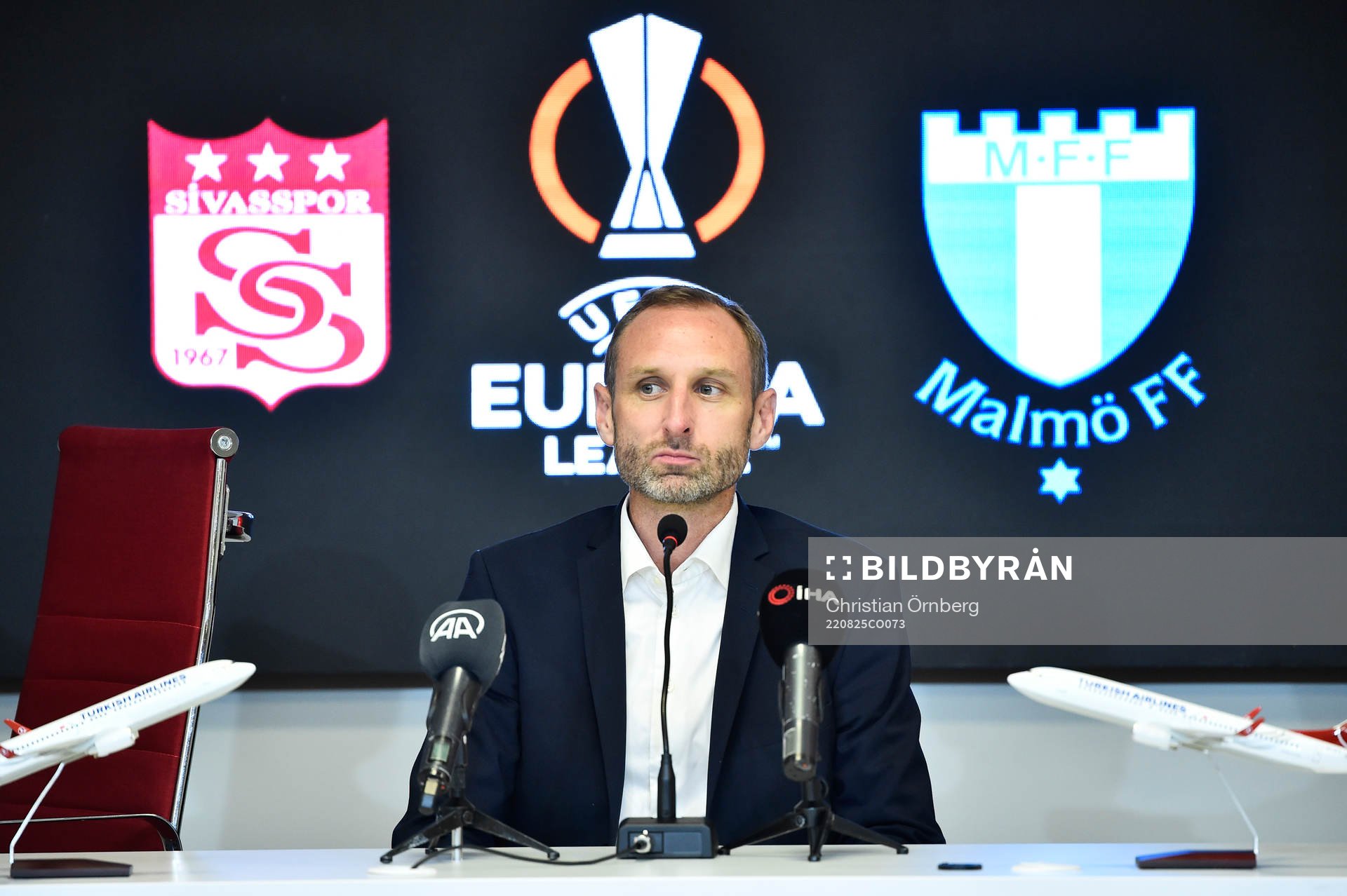 Head coach and sport director Andreas Georgson of Malmö FF