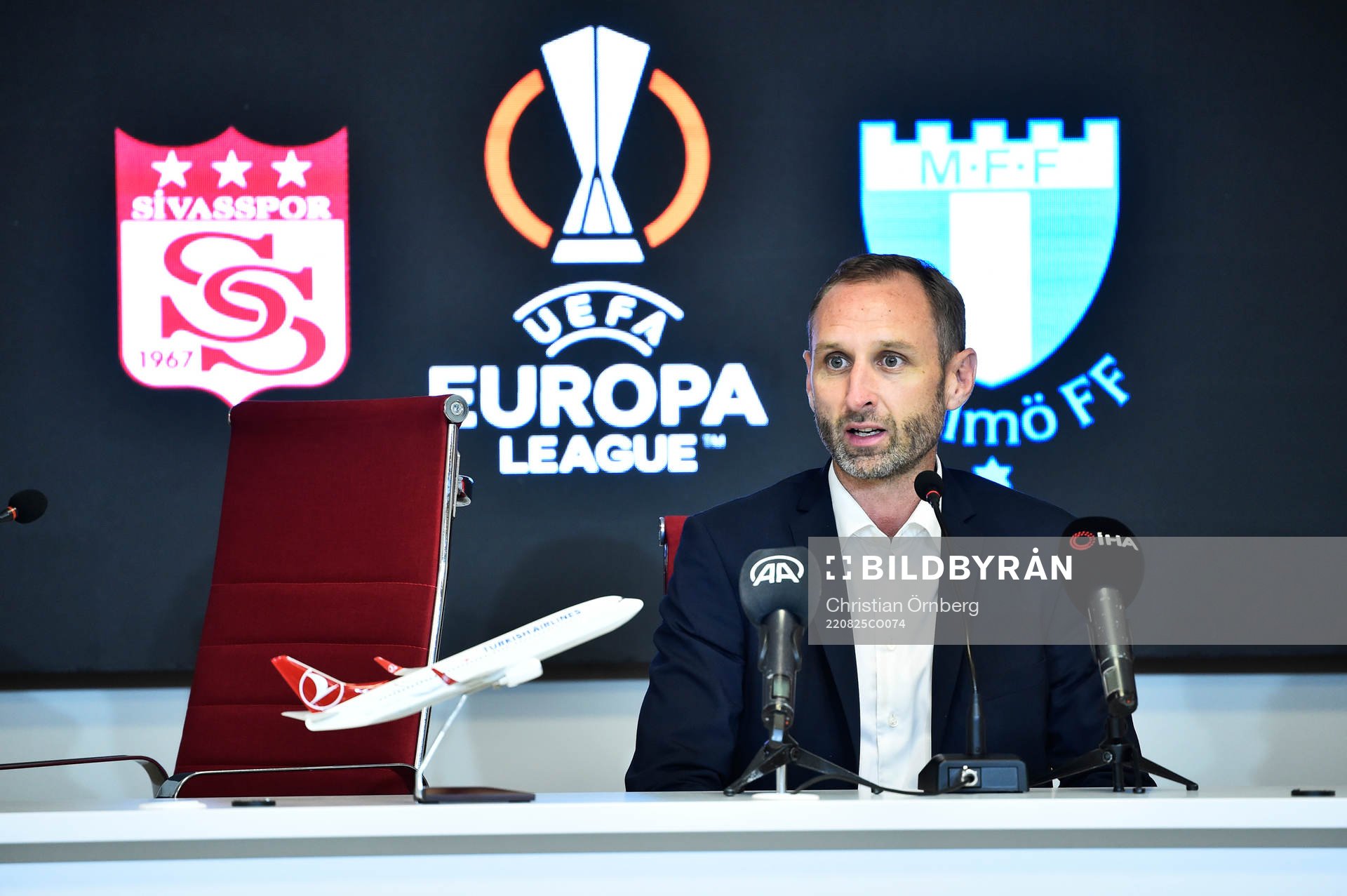 Head coach and sport director Andreas Georgson of Malmö FF