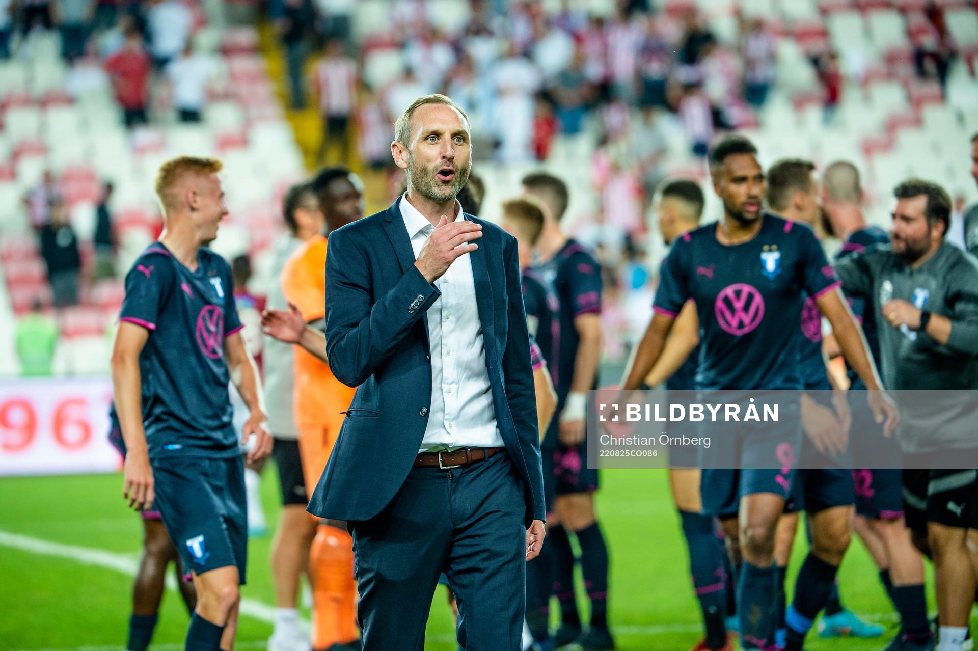 Head coach and sport director Andreas Georgson  of Malmö