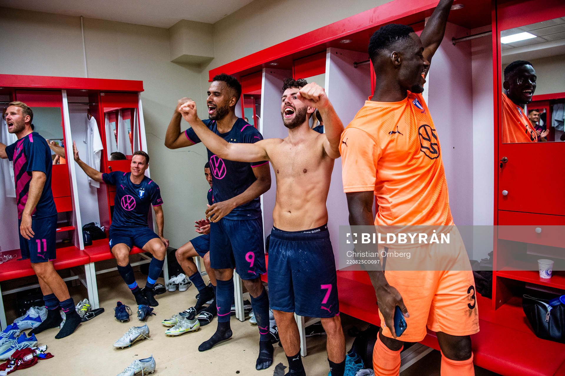 Isaac Kiese Thelin, Erdal Rakip and goalkeeper Ismael