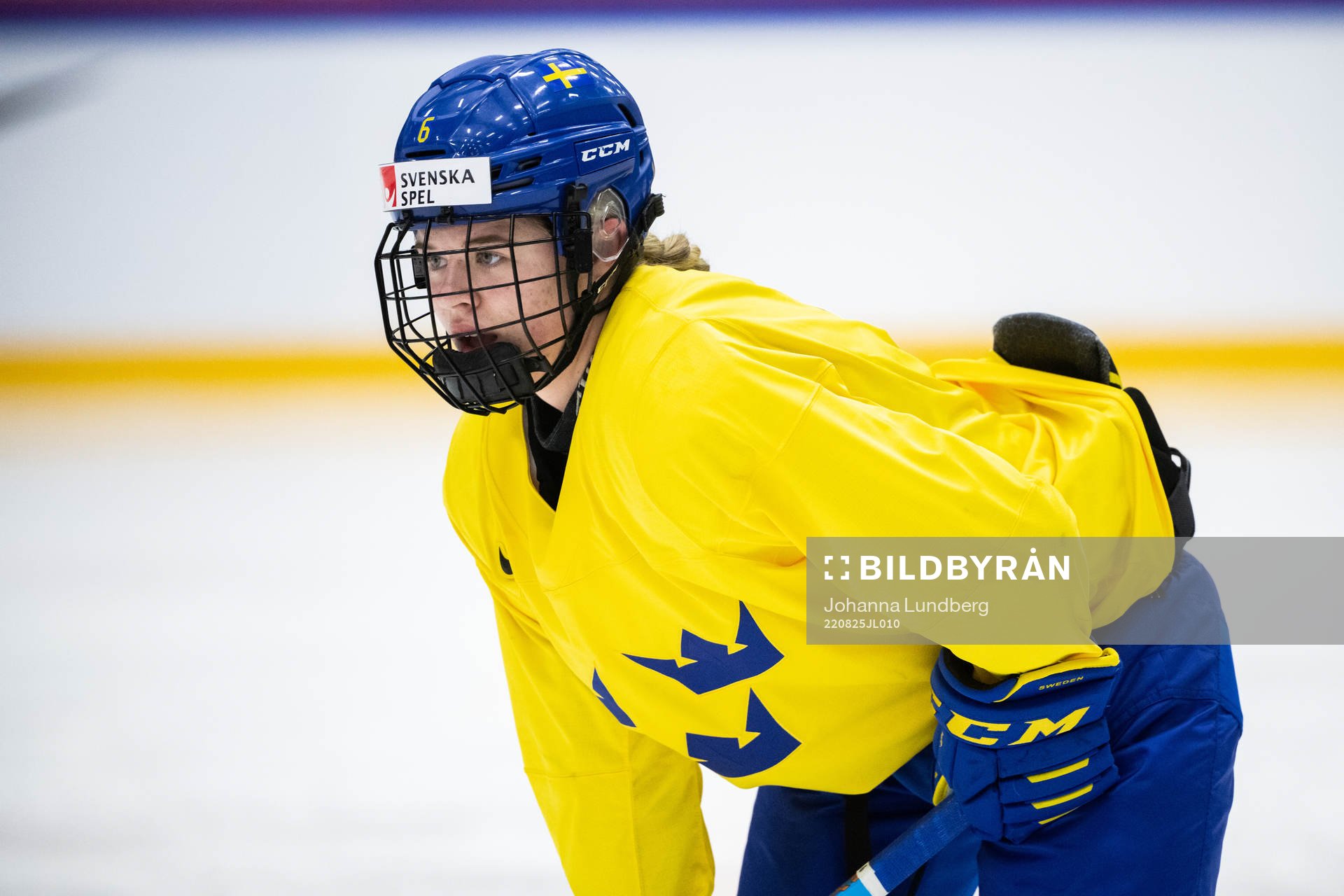 Mira Jungåker of Sweden at a practice session