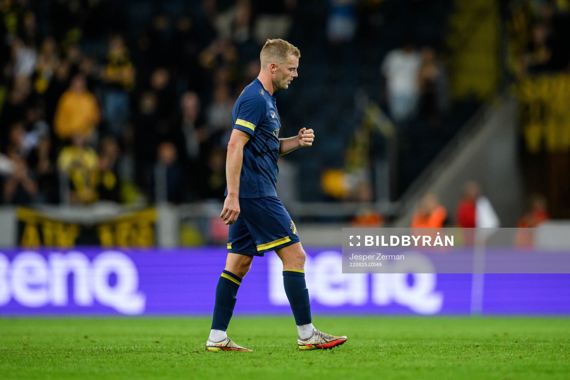 Sebastian Larsson of AIK looks dejected