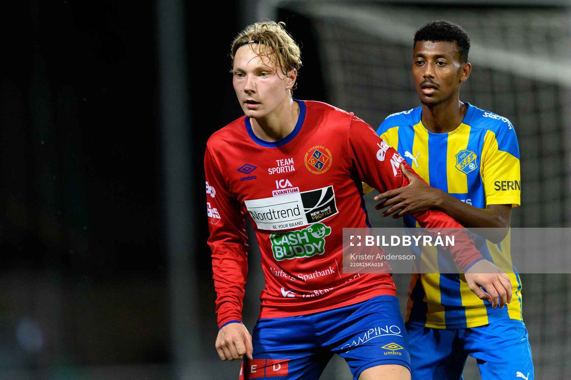 Varbergs GIFs Emil Petersson och Eskilsminnes Josef Getachew