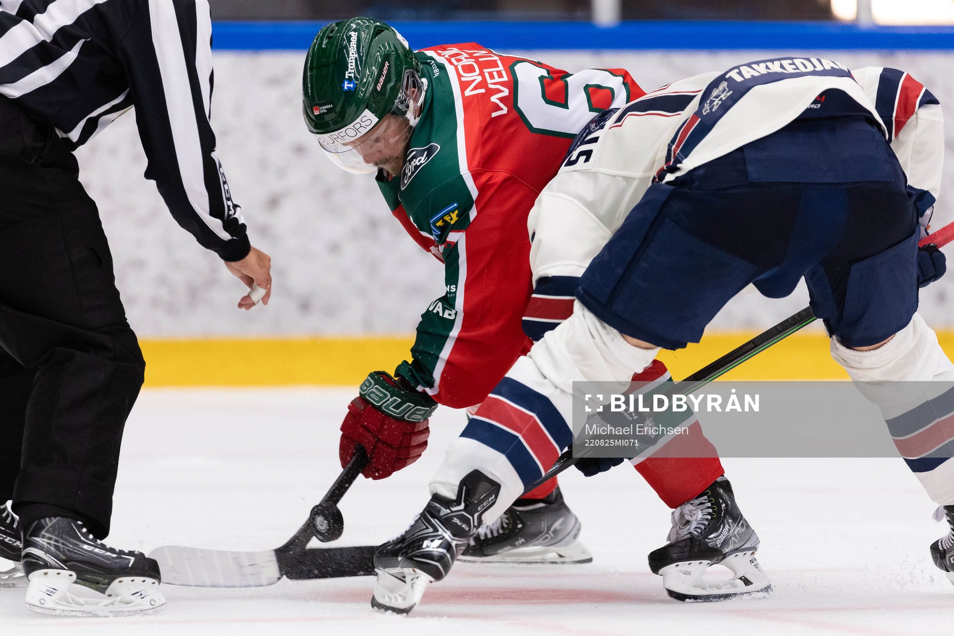 Frölundas Jacob Nilsson tekar