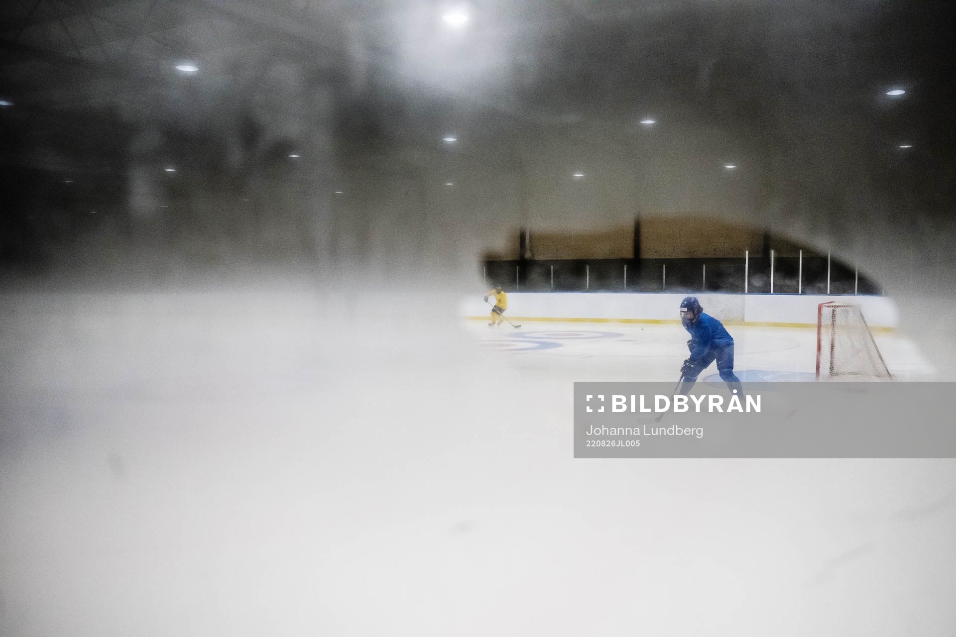 Emma Murén of Sweden at a practice session