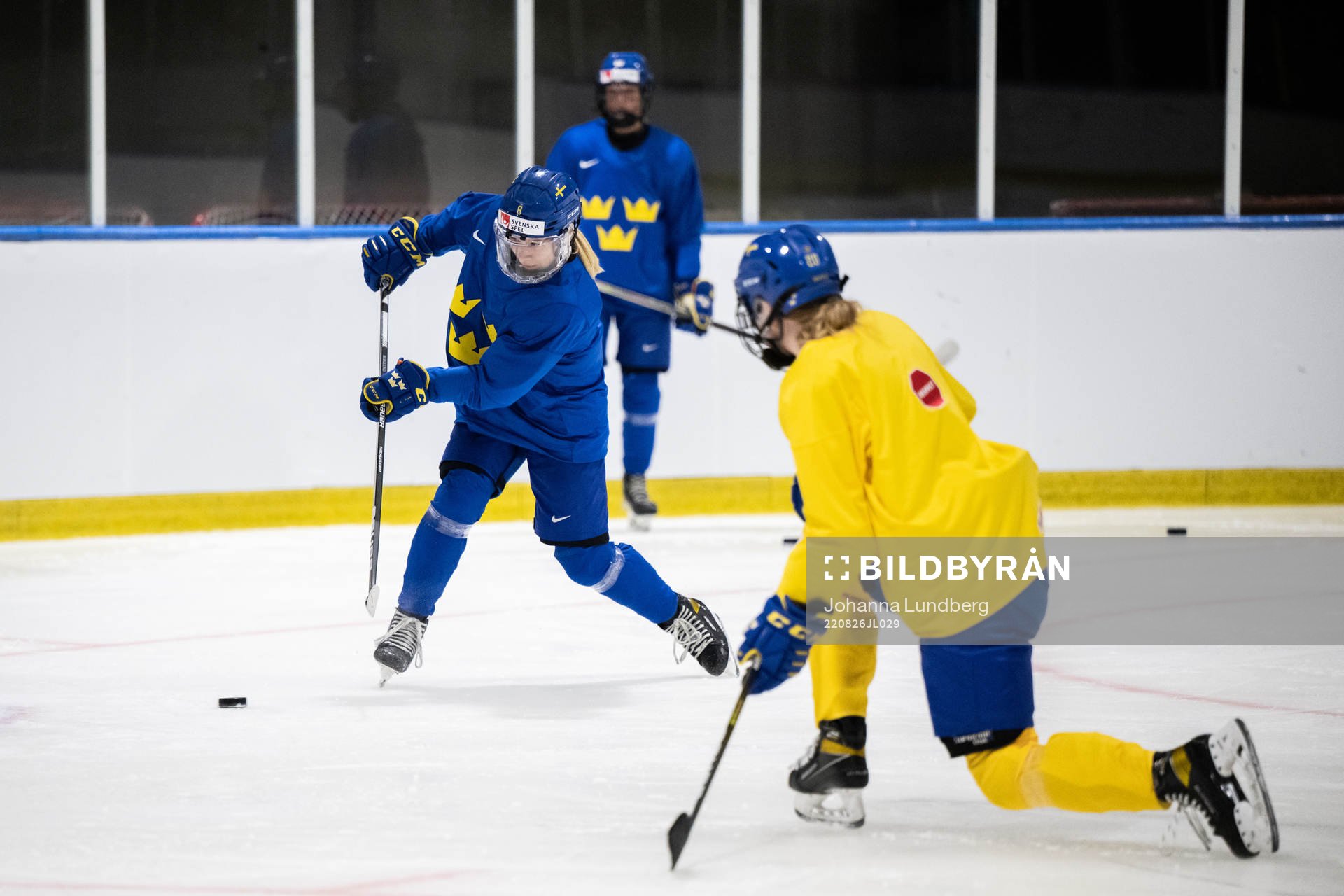 Ebba Berglund of Sweden at a practice session