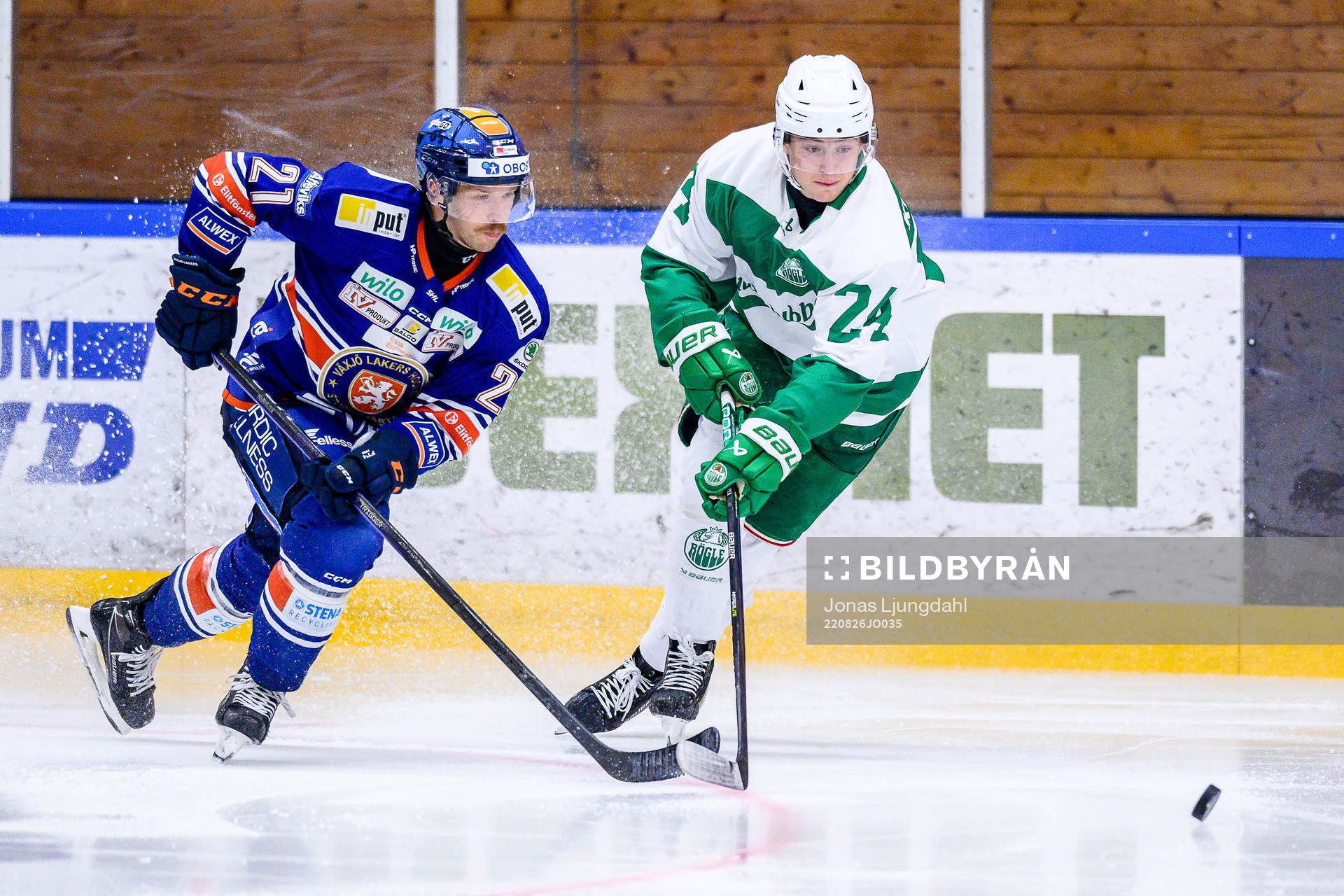 Växjös Brian Cooper och Rögles Marco Kasper