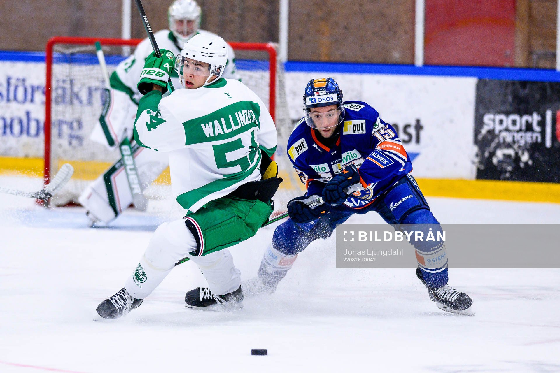 Rögles William Wallinder och Växjös Dan Sexton