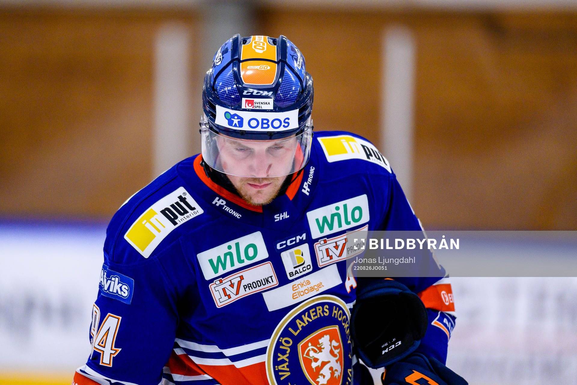 Växjös Joel Persson deppar