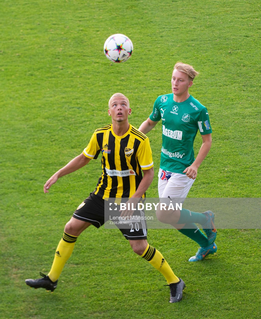IFK Hässleholms Olle Kjellman Olblad  i matchen i div. 2