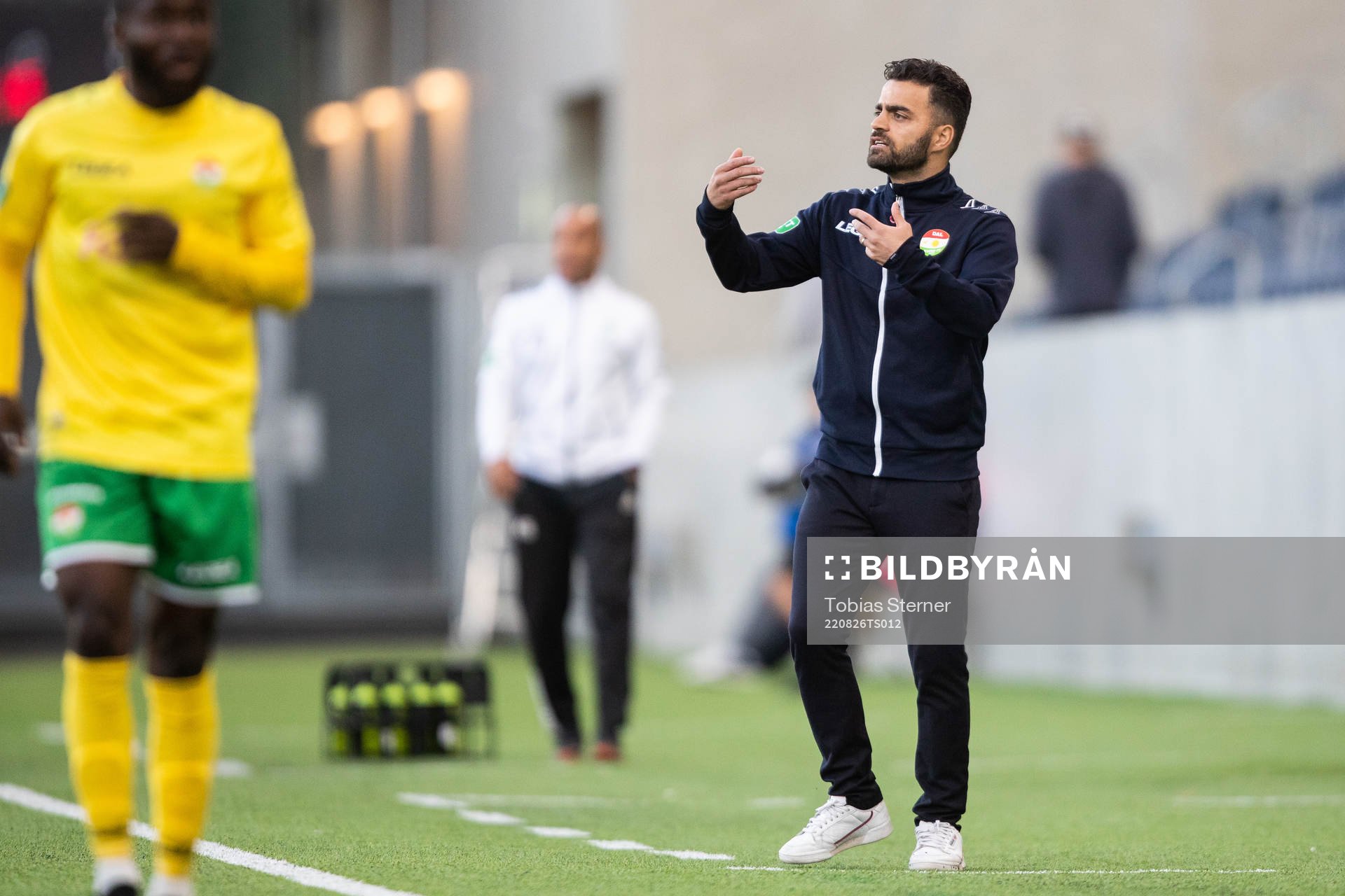Dalkurds tränare Amir Azrafshan