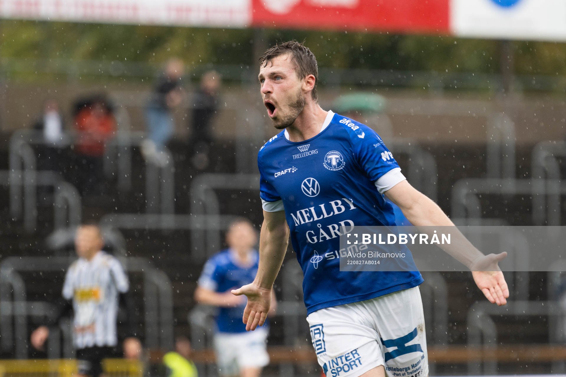 Trelleborgs Nicolas Mortensen +jublar