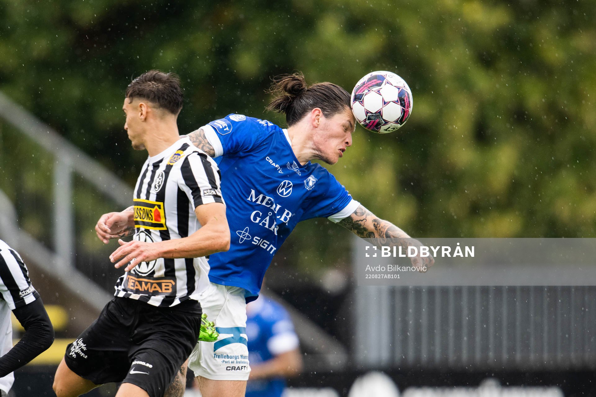 Landskronas Camil Jebara och Trelleborgs Isak Jönsson