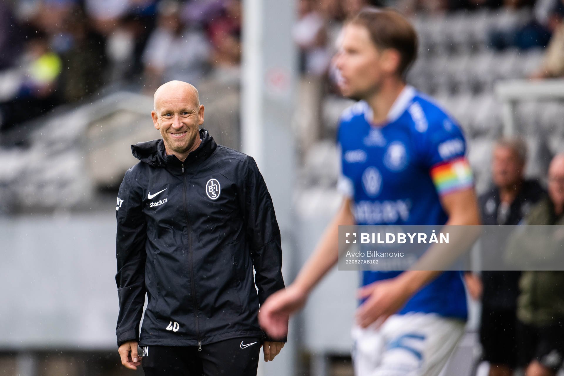 Landskronas tränare Billy Magnusson