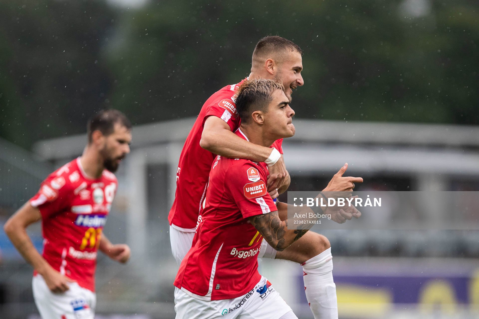 Degerfors Diego Campos jublar