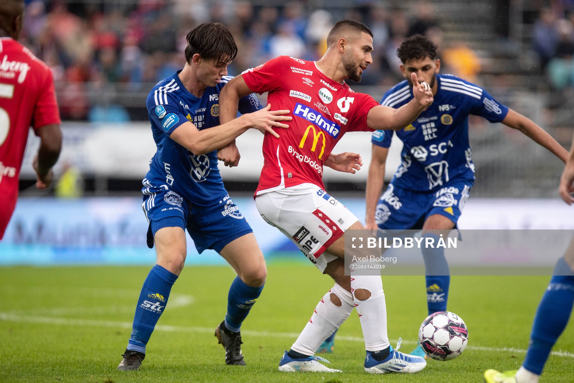 GIF Sundsvalls Teodor Stenshagen och Degerfors Omar Faraj