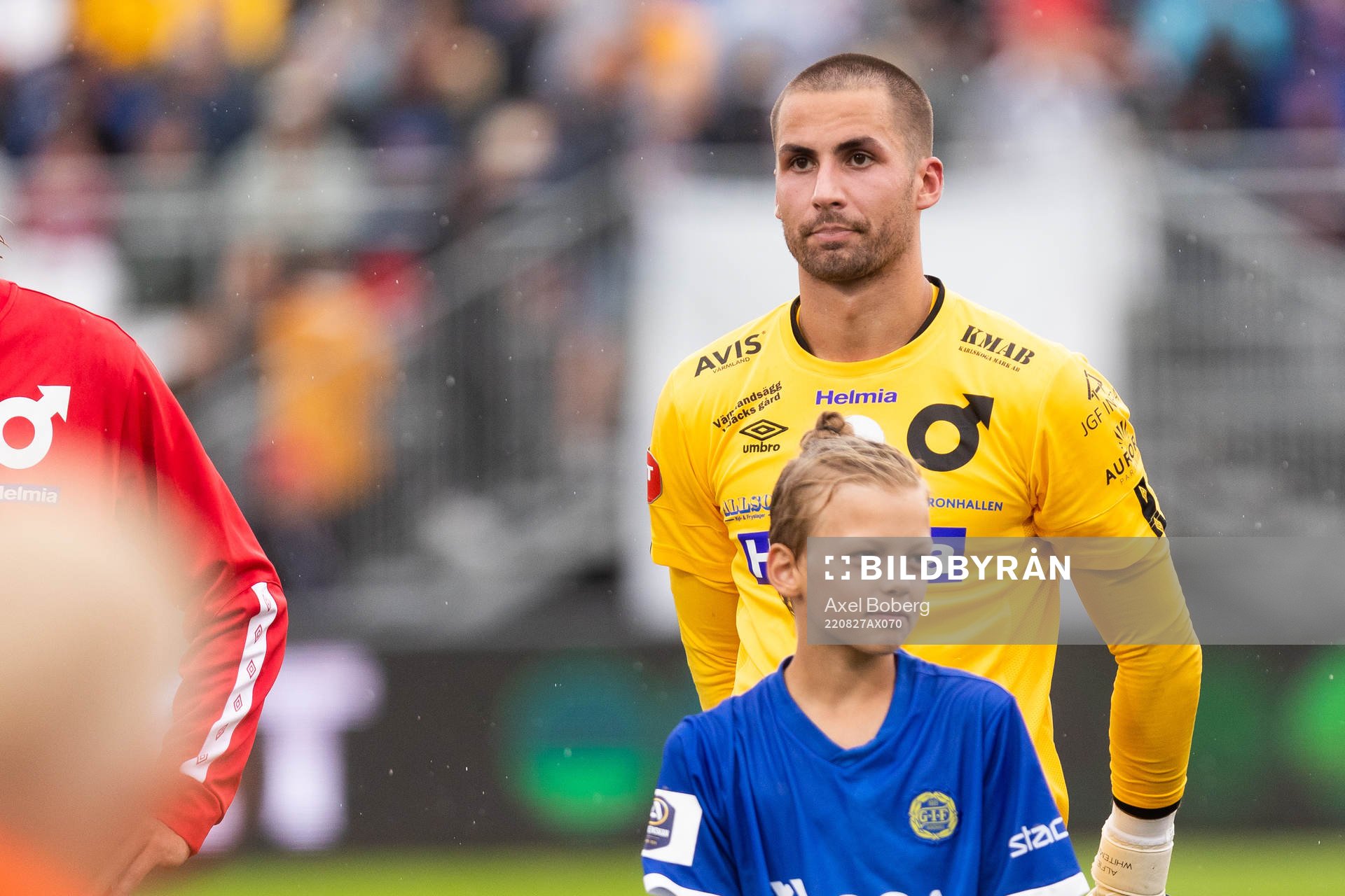 Degerfors målvakt Alfie Malik Whiteman